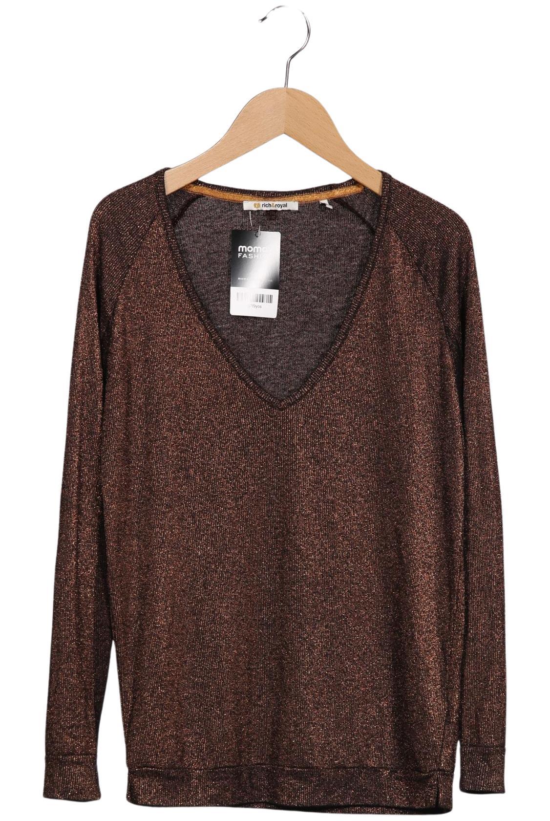 

Rich & Royal Damen Langarmshirt, braun, Gr. 34