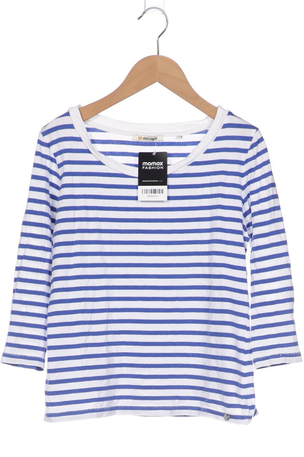 

Rich & Royal Damen Langarmshirt, weiß, Gr. 34