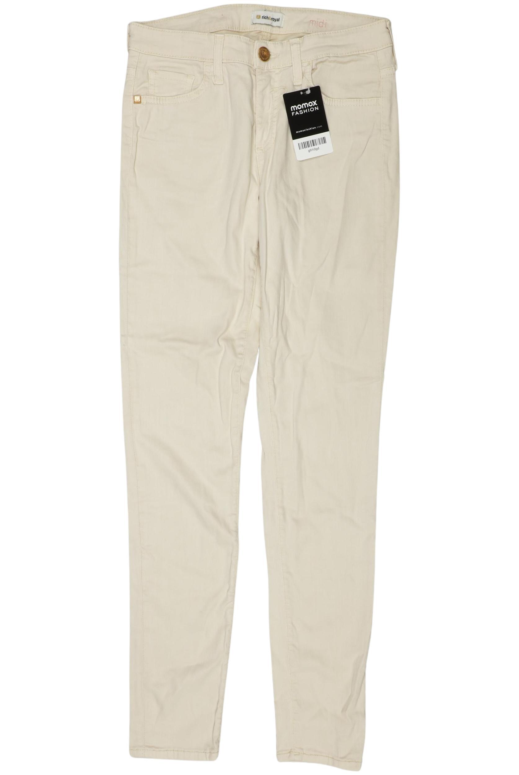 

Rich & Royal Damen Jeans, cremeweiß, Gr. 26