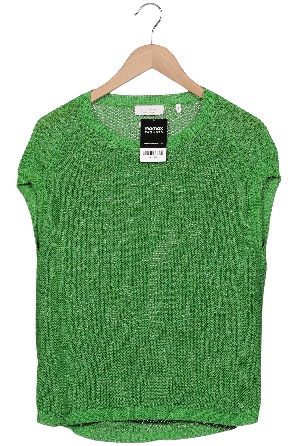

Rich & Royal Damen Pullover, grün, Gr. 36