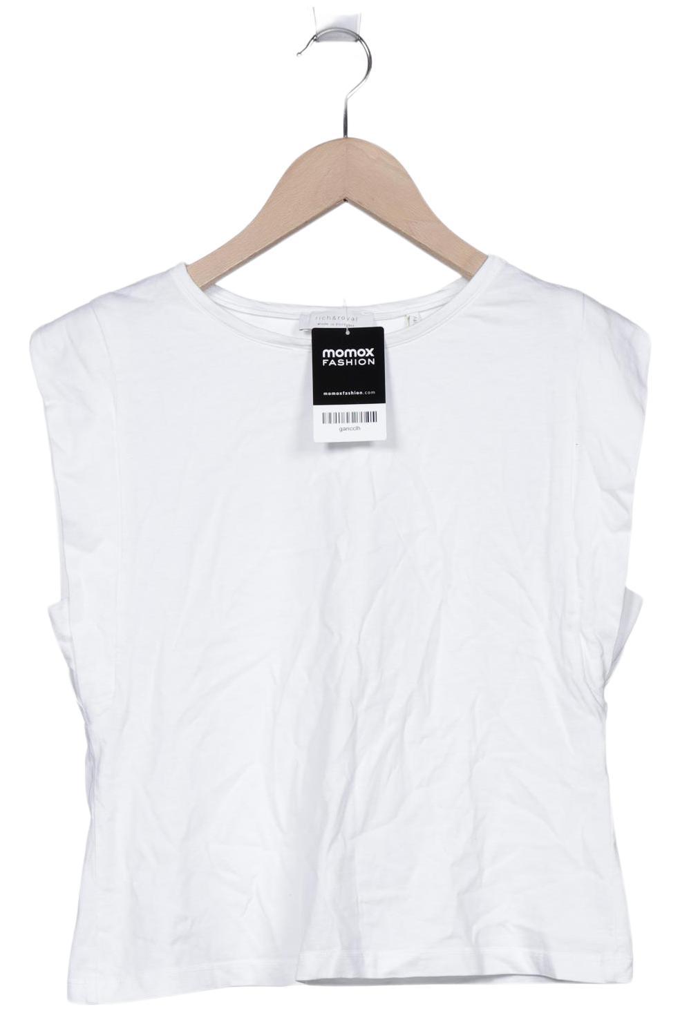 

Rich & Royal Damen T-Shirt, weiß, Gr. 36