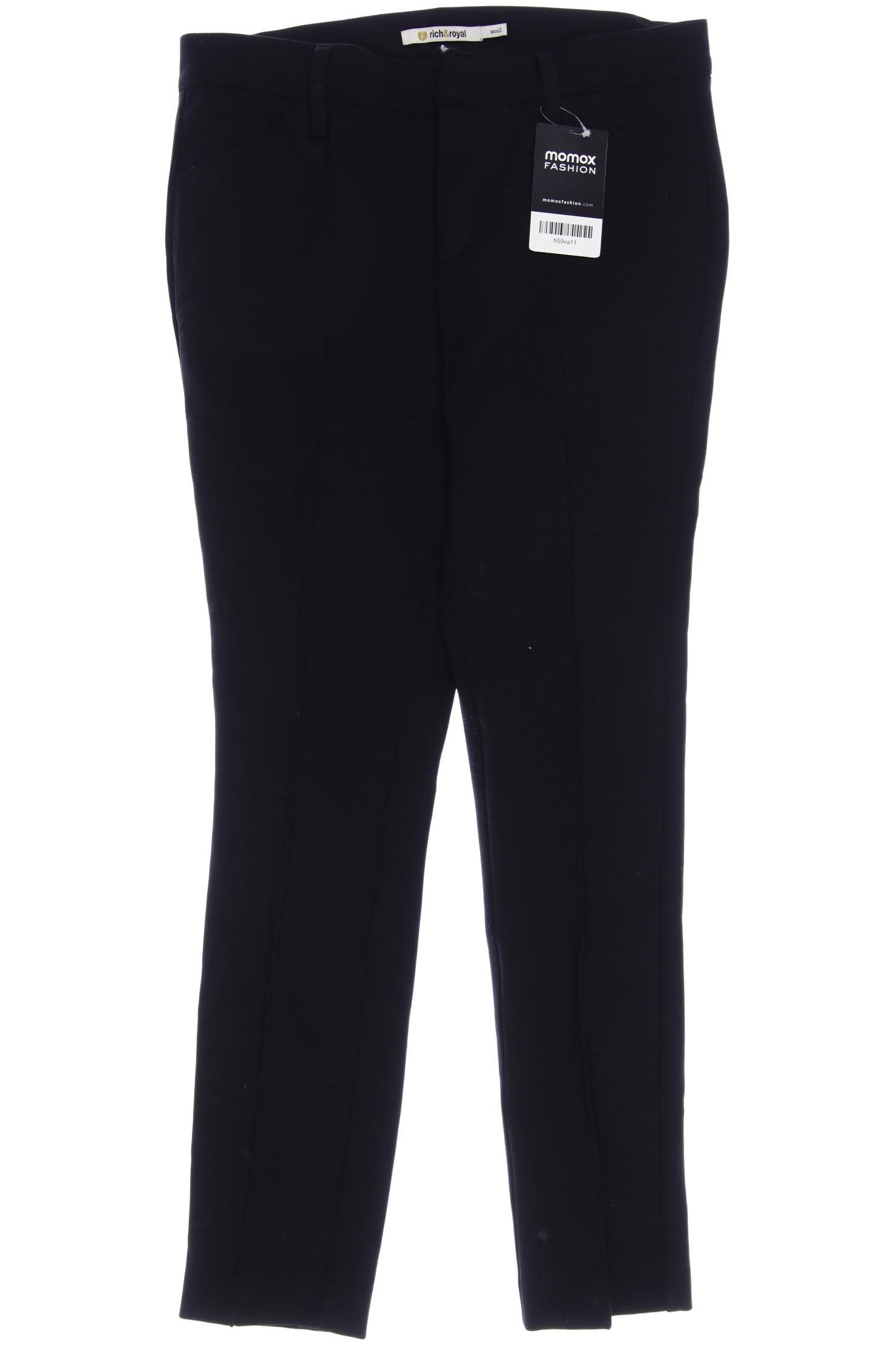 

Rich & Royal Damen Stoffhose, schwarz, Gr. 0