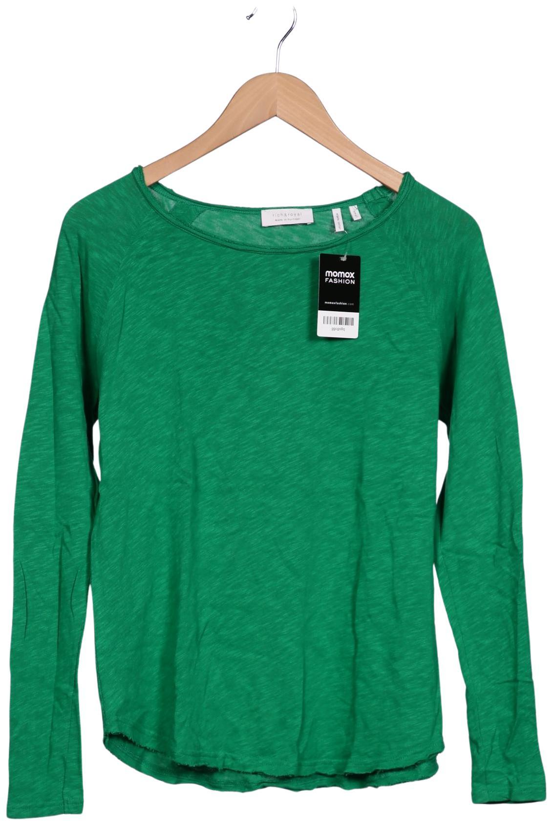 

Rich & Royal Damen Pullover, grün, Gr. 36