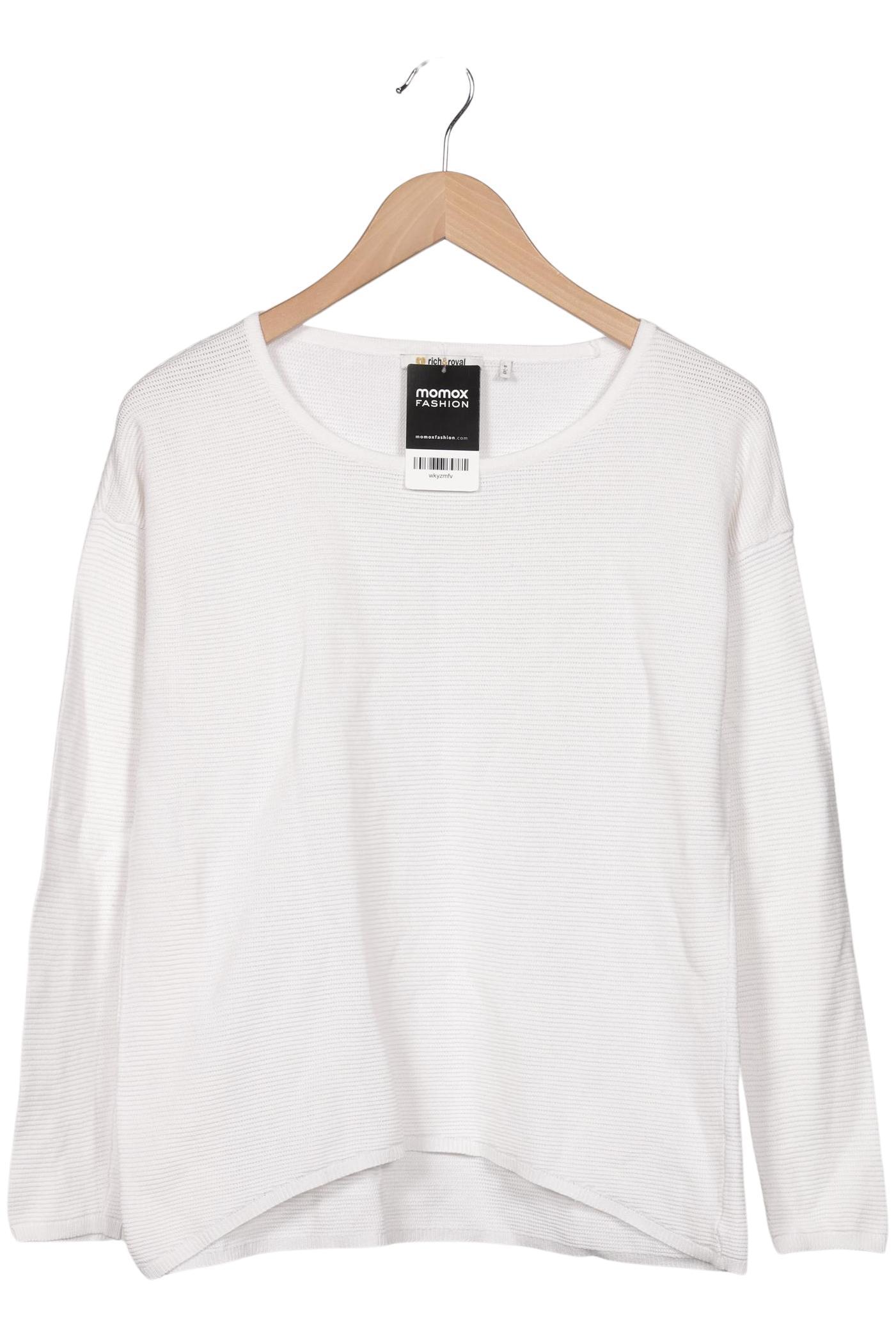 

Rich & Royal Damen Pullover, weiß, Gr. 44