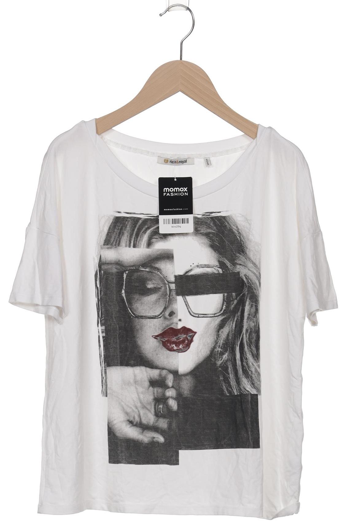 

Rich & Royal Damen T-Shirt, weiß, Gr. 38