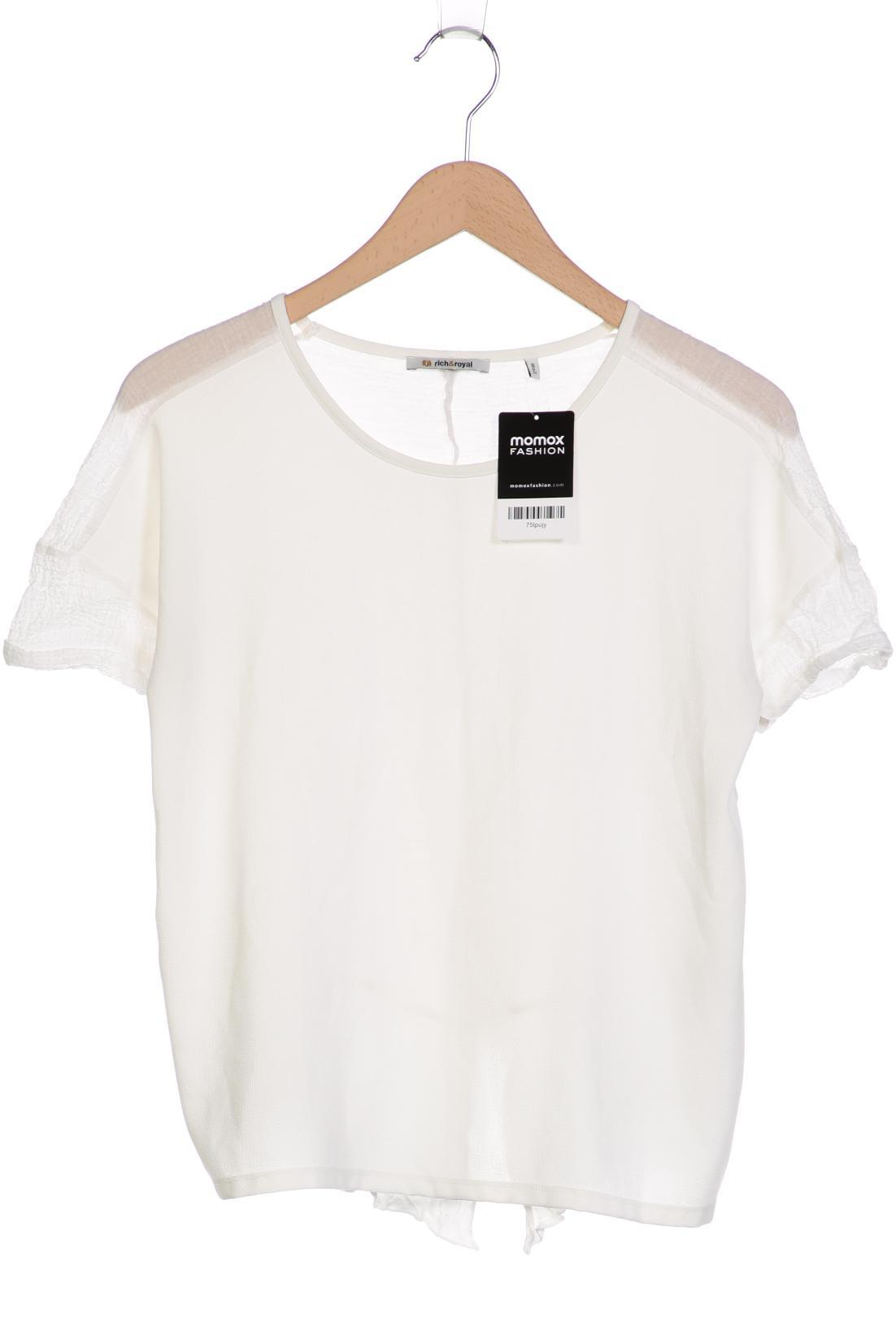 

Rich & Royal Damen T-Shirt, weiß, Gr. 36