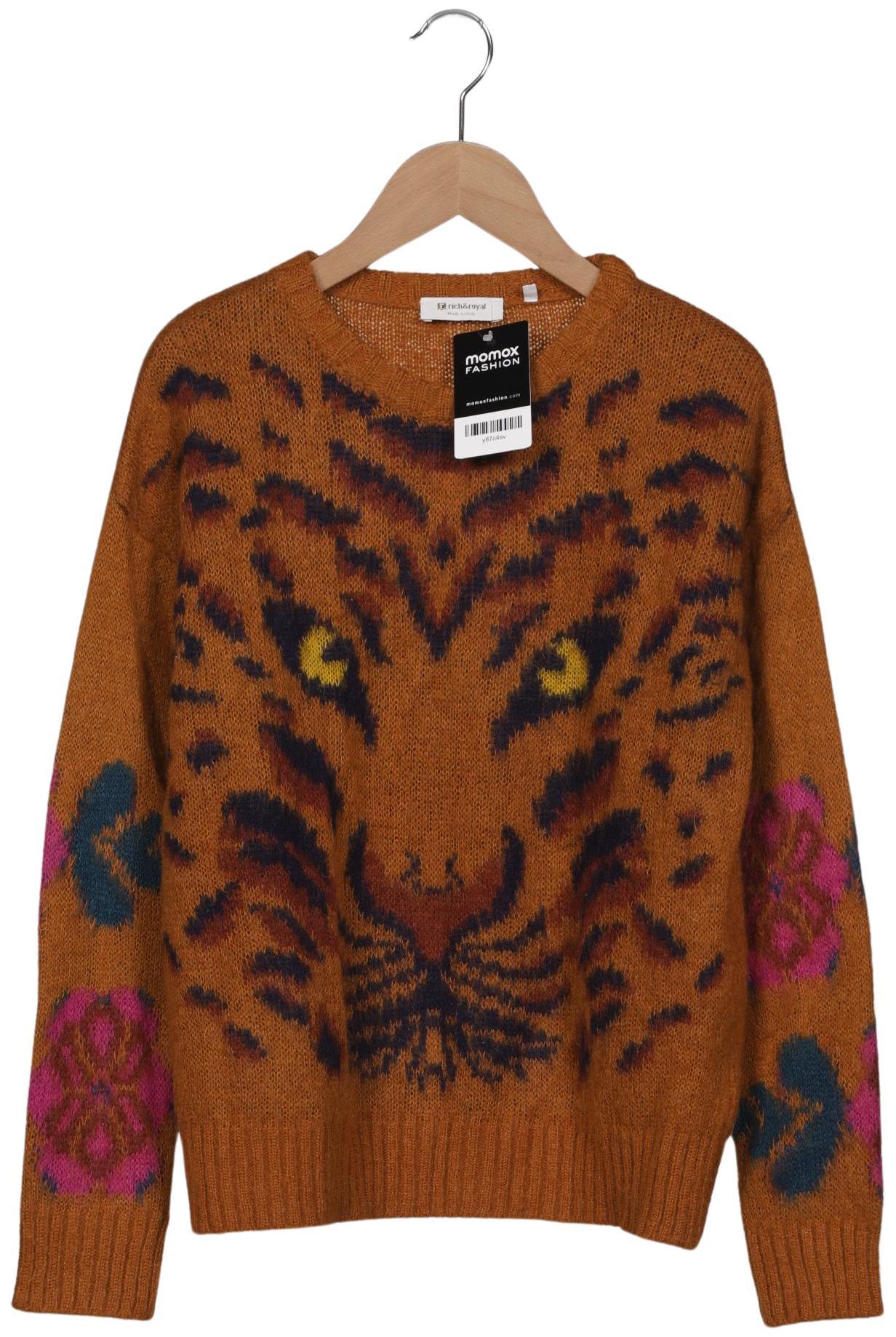 

Rich & Royal Damen Pullover, braun, Gr. 36