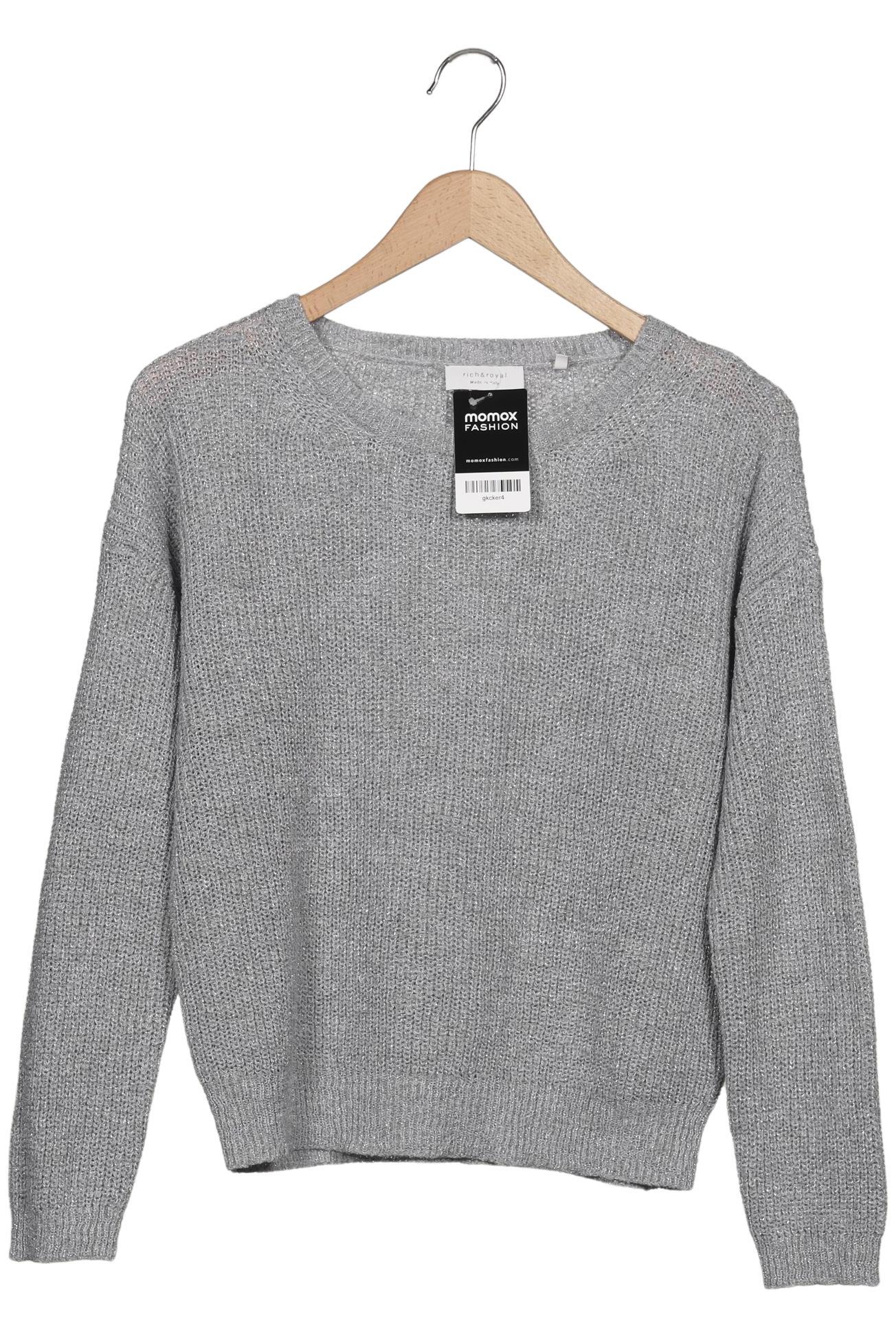 

Rich & Royal Damen Pullover, grau, Gr. 42