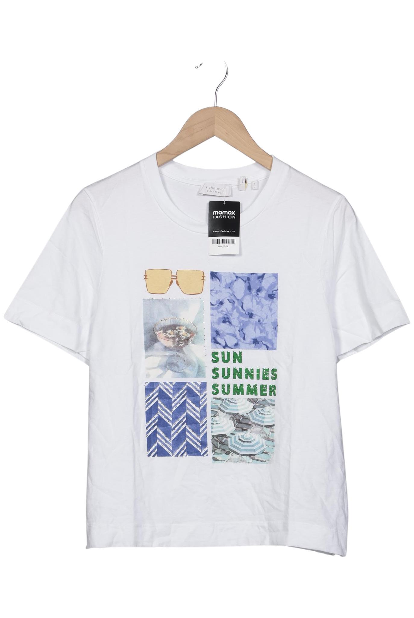 

Rich & Royal Damen T-Shirt, weiß, Gr. 42