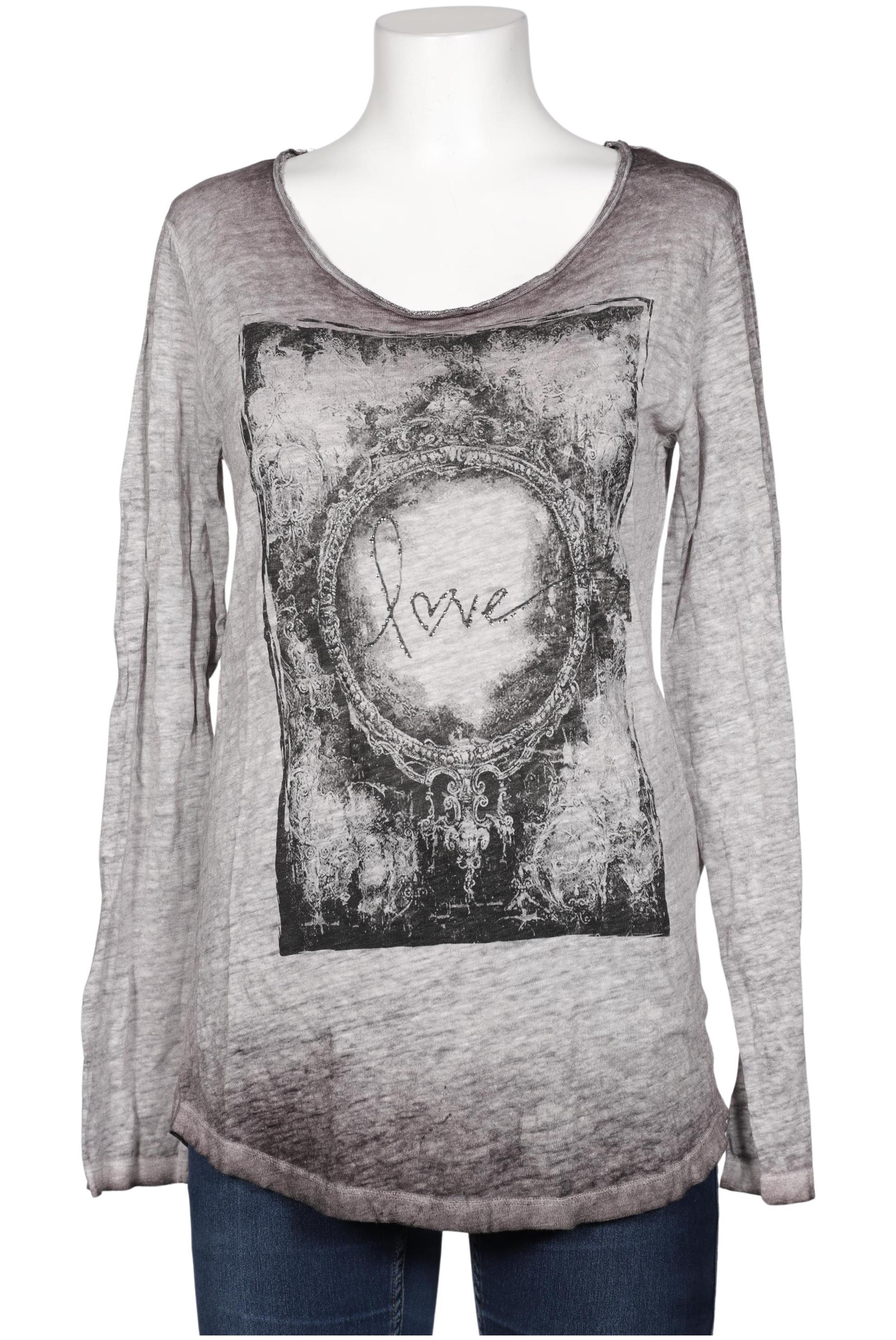 

Rich & Royal Damen Langarmshirt, grau, Gr. 38