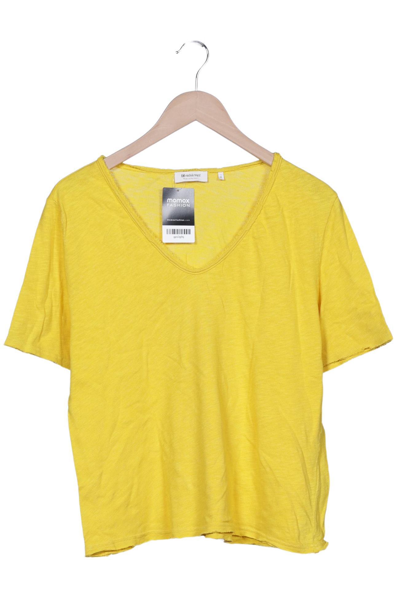 

Rich & Royal Damen T-Shirt, gelb, Gr. 42