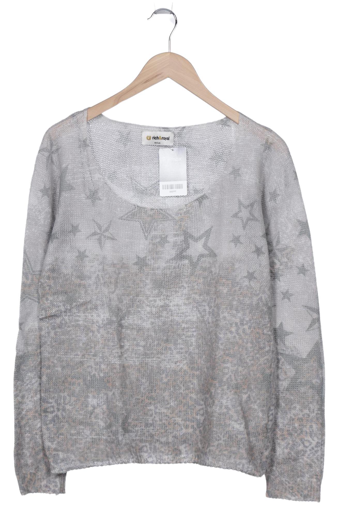 

Rich & Royal Damen Pullover, grün, Gr. 38