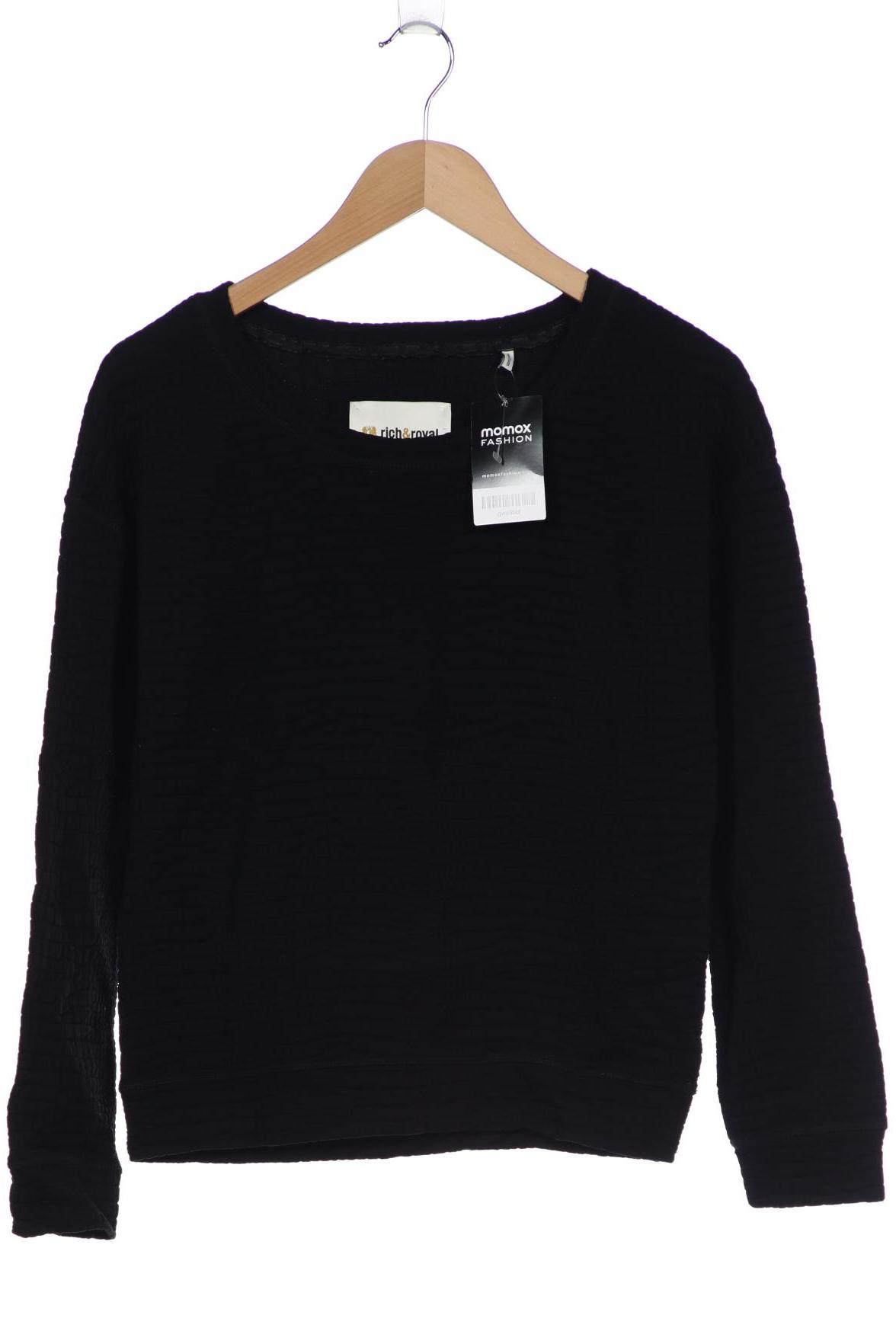 

Rich&Royal Damen Sweatshirt, schwarz