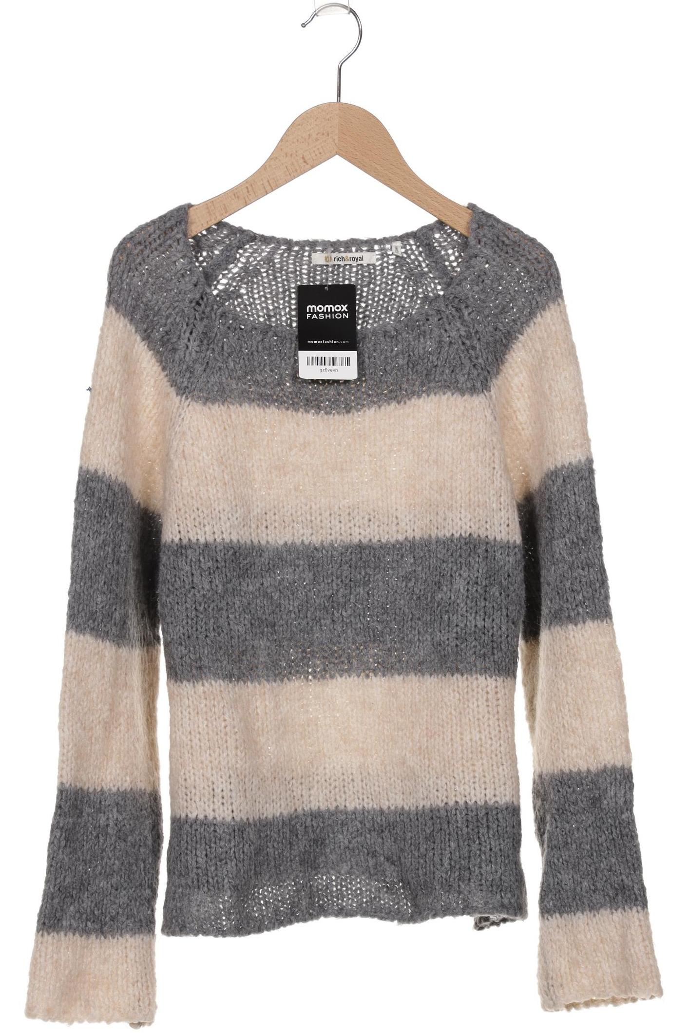 

Rich & Royal Damen Pullover, grau, Gr. 38