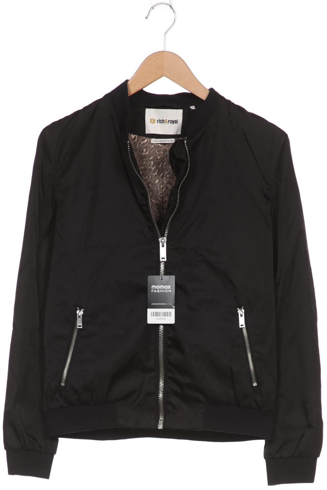 

Rich & Royal Damen Jacke, schwarz, Gr. 42