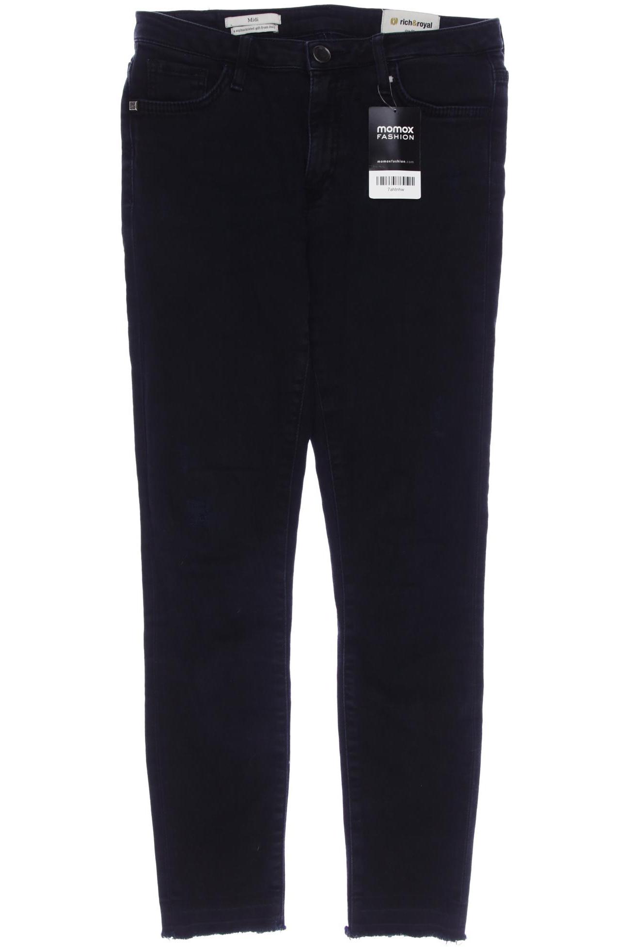 

Rich & Royal Damen Jeans, schwarz, Gr. 27