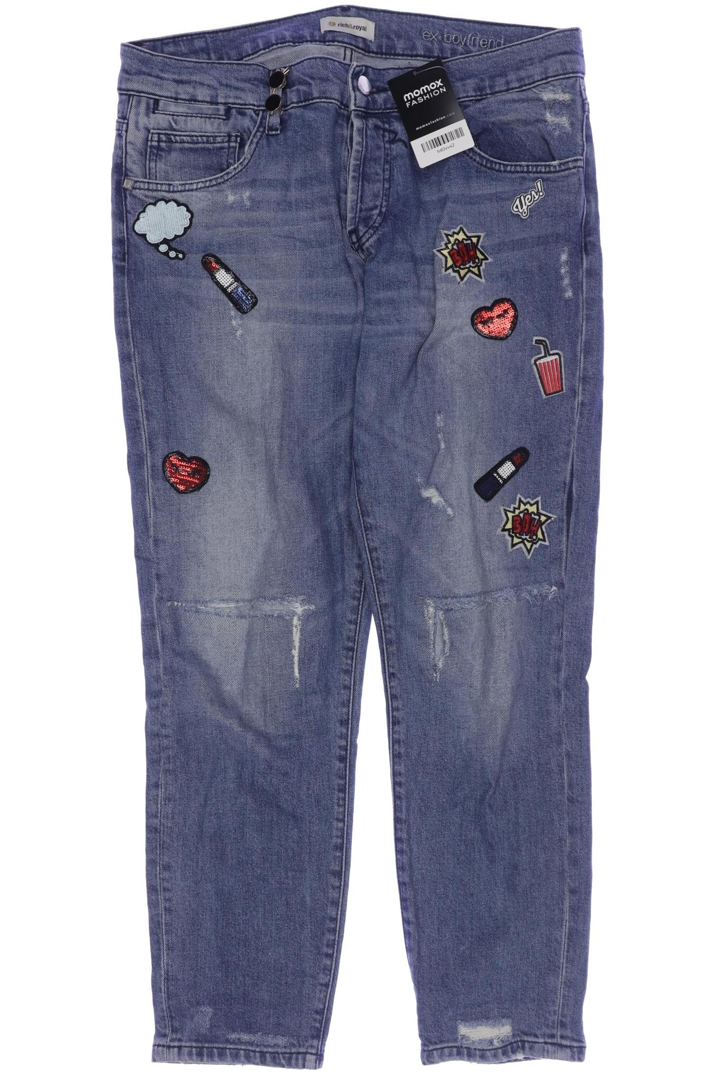 

Rich & Royal Damen Jeans, blau, Gr. 28