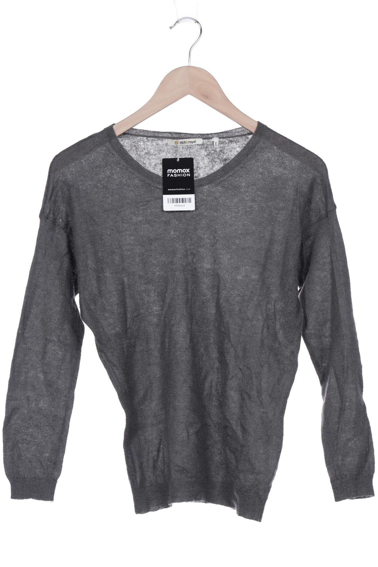 

Rich & Royal Damen Pullover, grau, Gr. 38