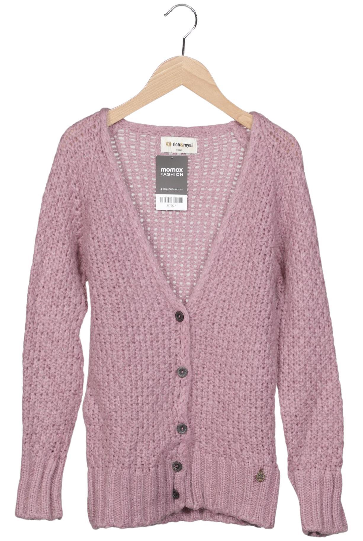 

Rich & Royal Damen Strickjacke, pink, Gr. 34