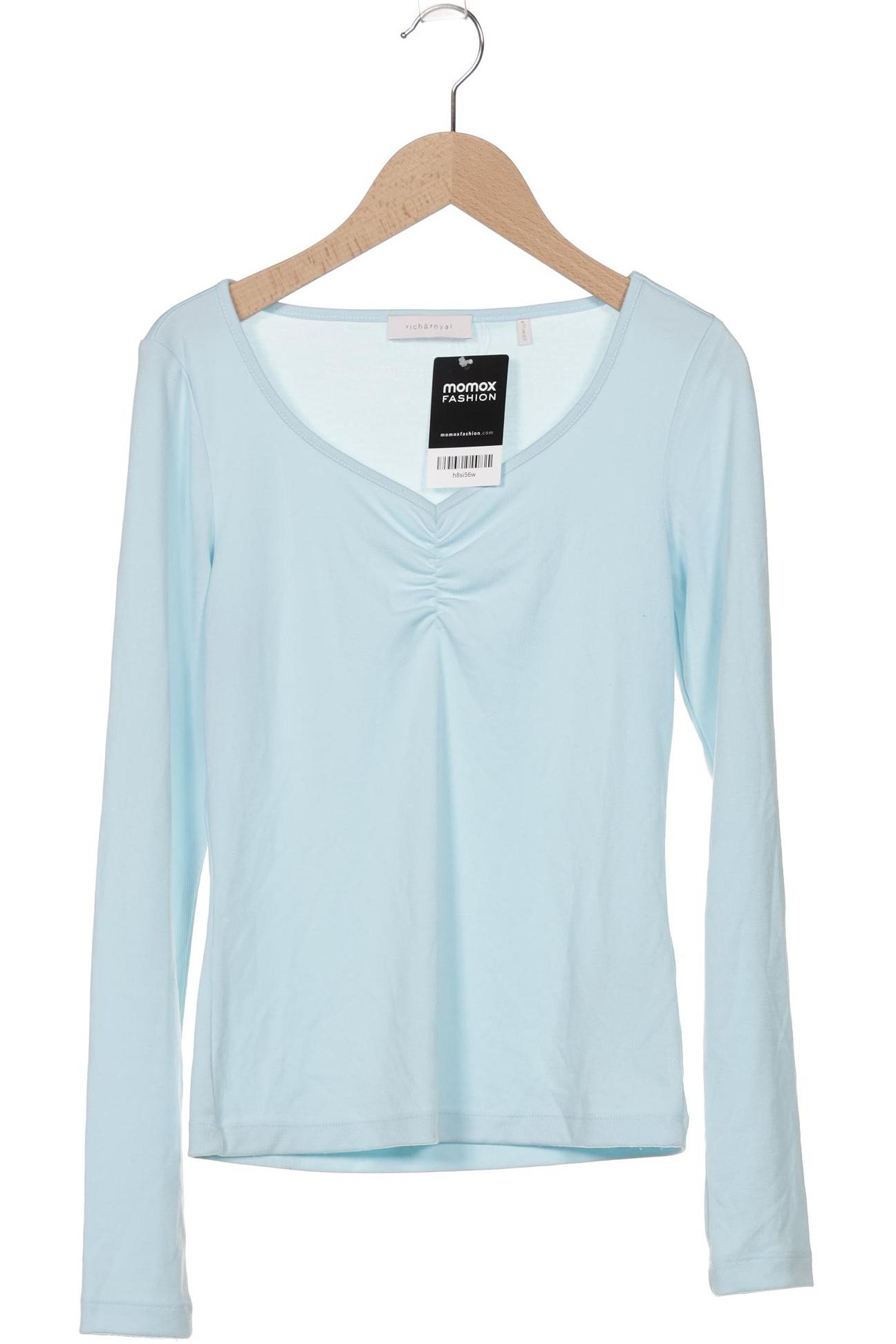

Rich & Royal Damen Langarmshirt, hellblau, Gr. 34