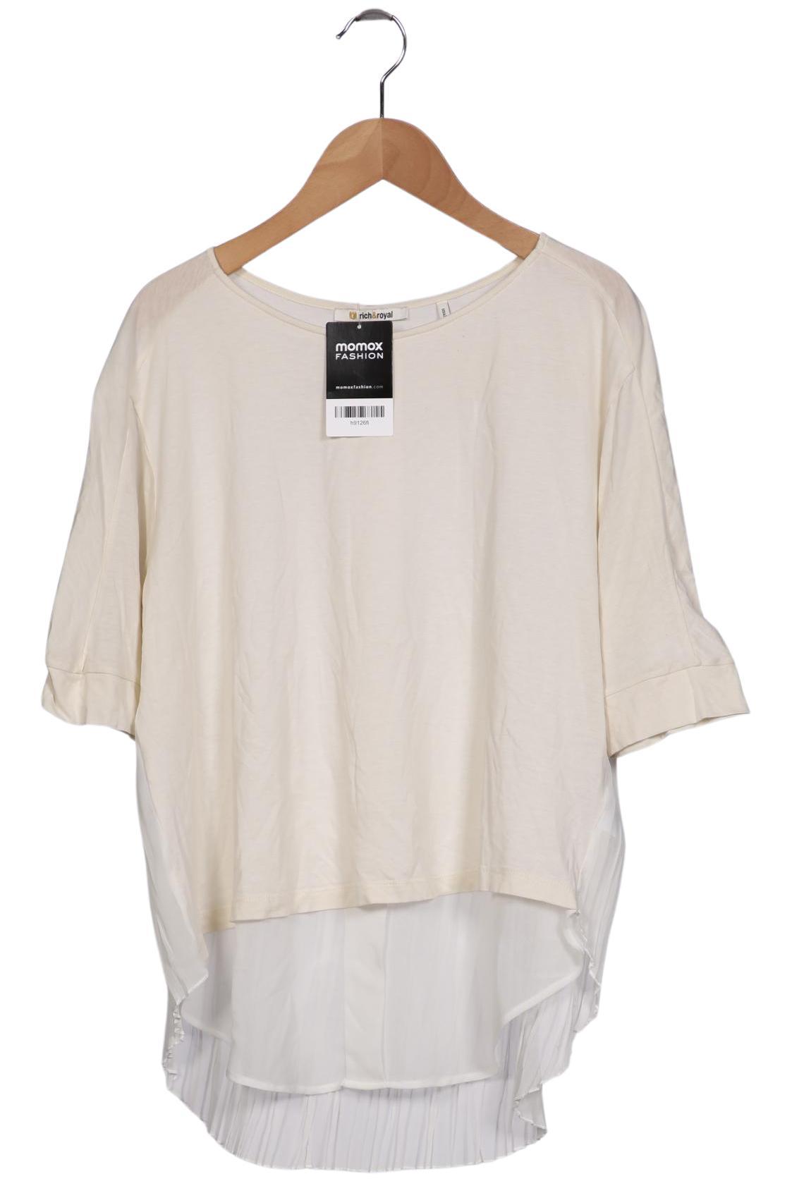 

Rich & Royal Damen T-Shirt, cremeweiß, Gr. 36