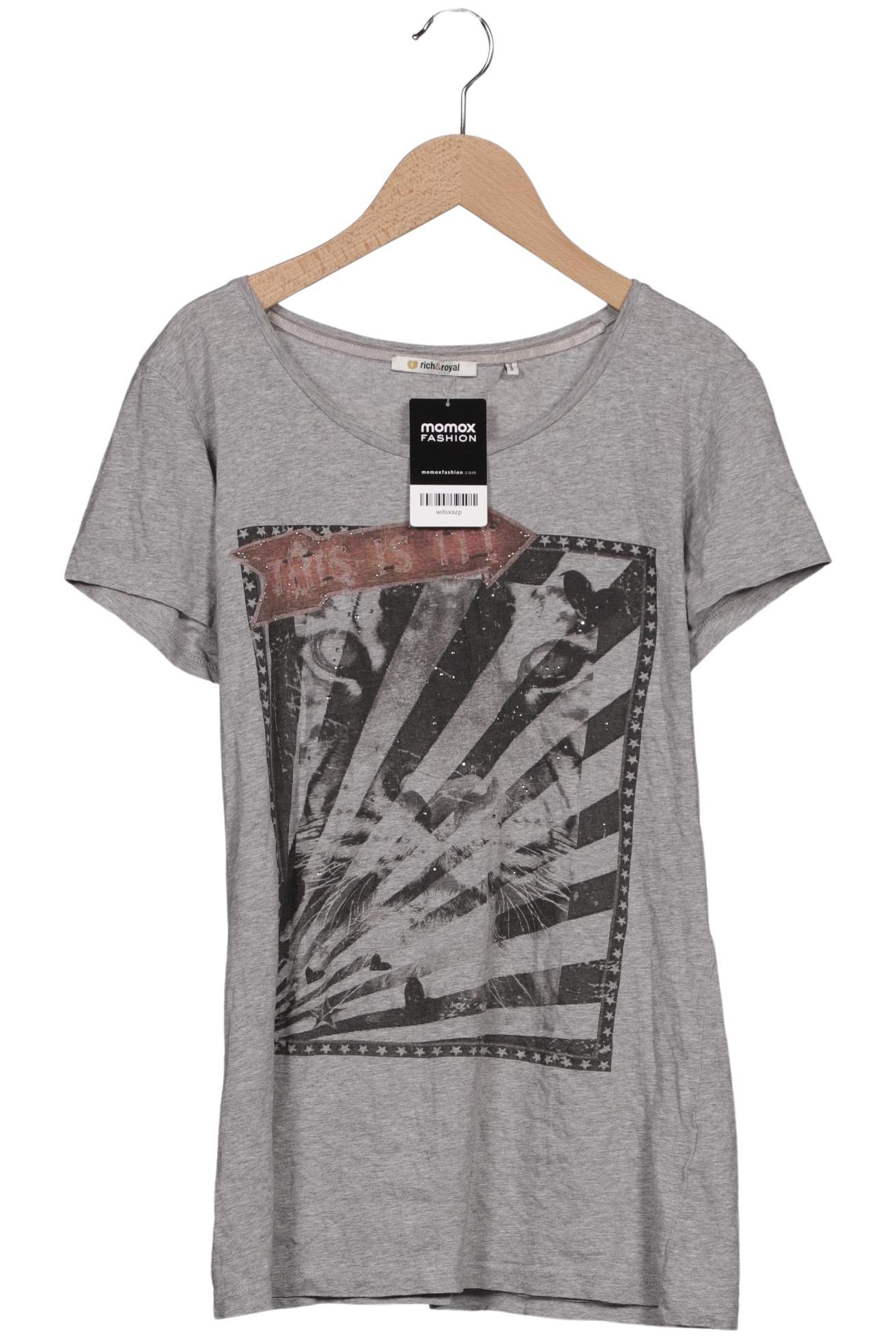 

Rich & Royal Damen T-Shirt, grau, Gr. 38