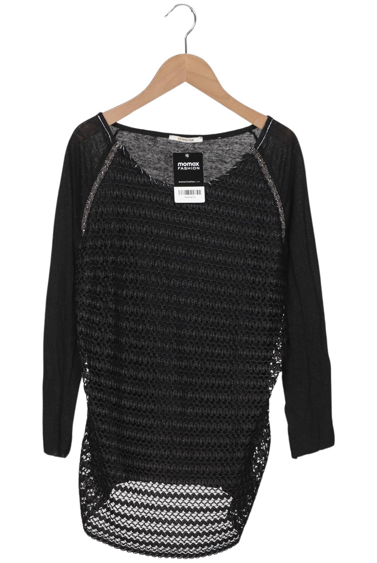 

Rich & Royal Damen Pullover, schwarz, Gr. 38