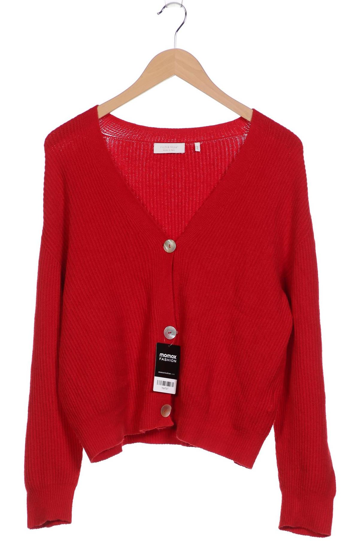 

Rich & Royal Damen Strickjacke, rot, Gr. 36
