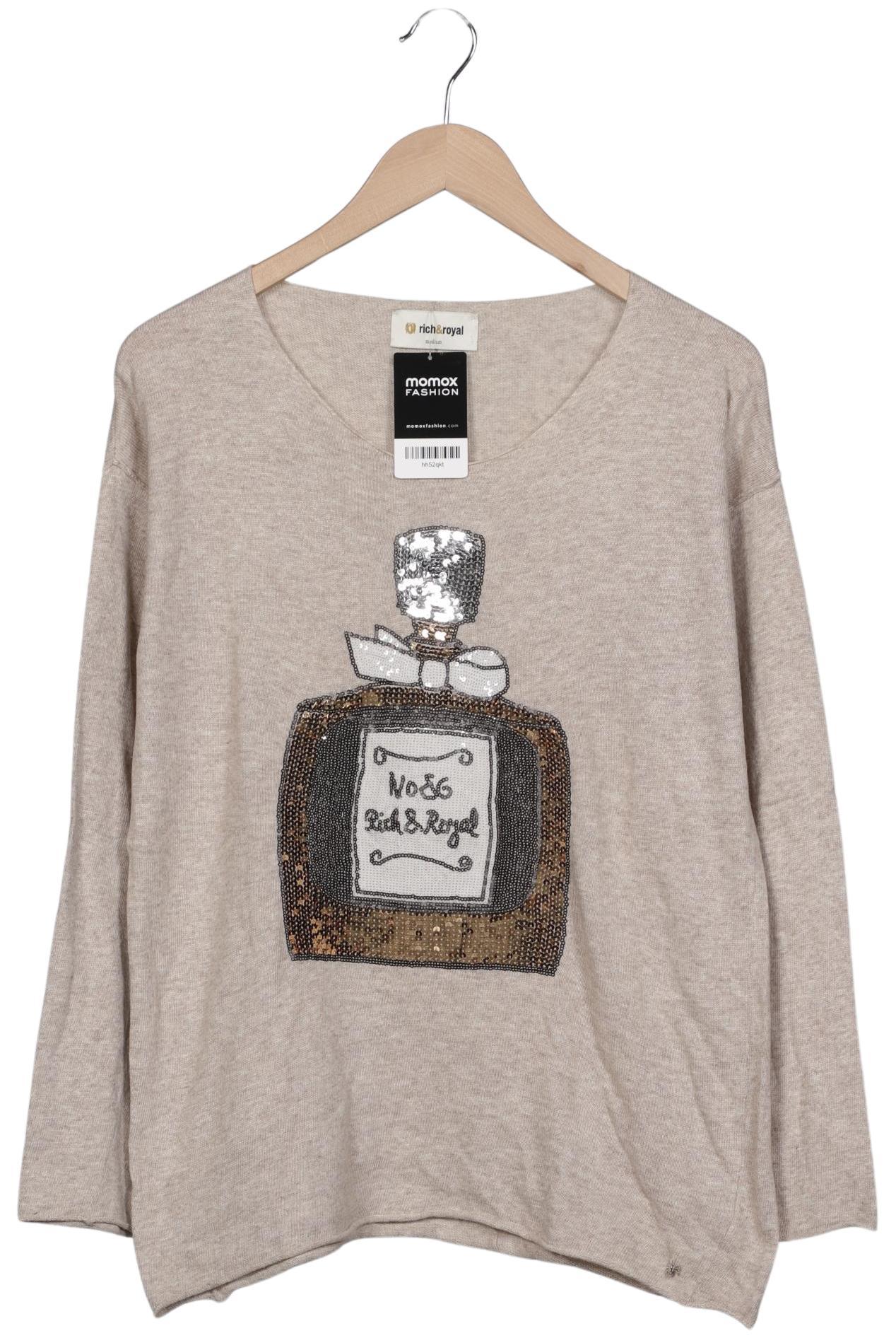 

Rich & Royal Damen Pullover, beige, Gr. 38