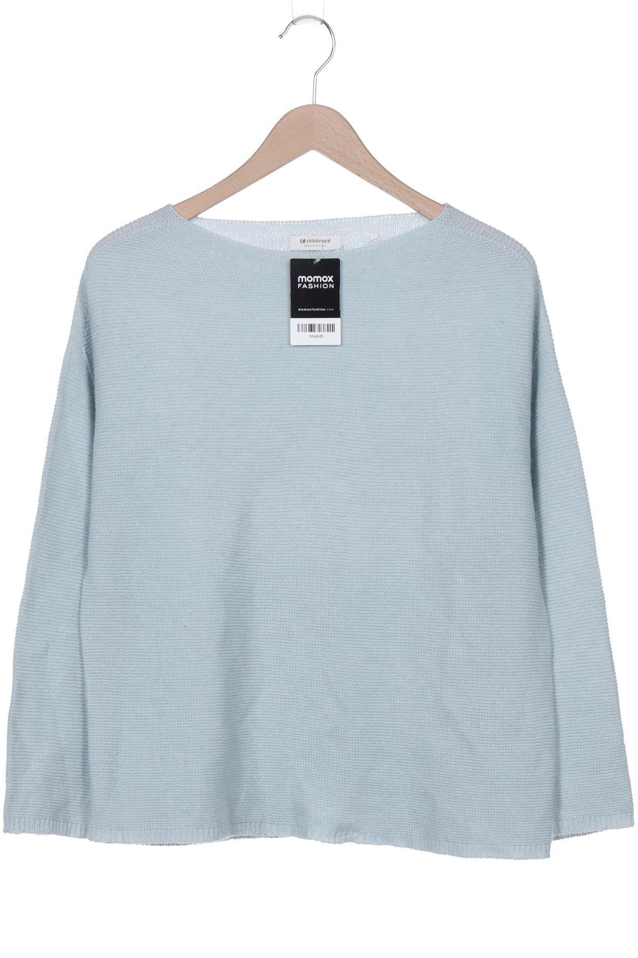 

Rich & Royal Damen Pullover, hellblau, Gr. 42