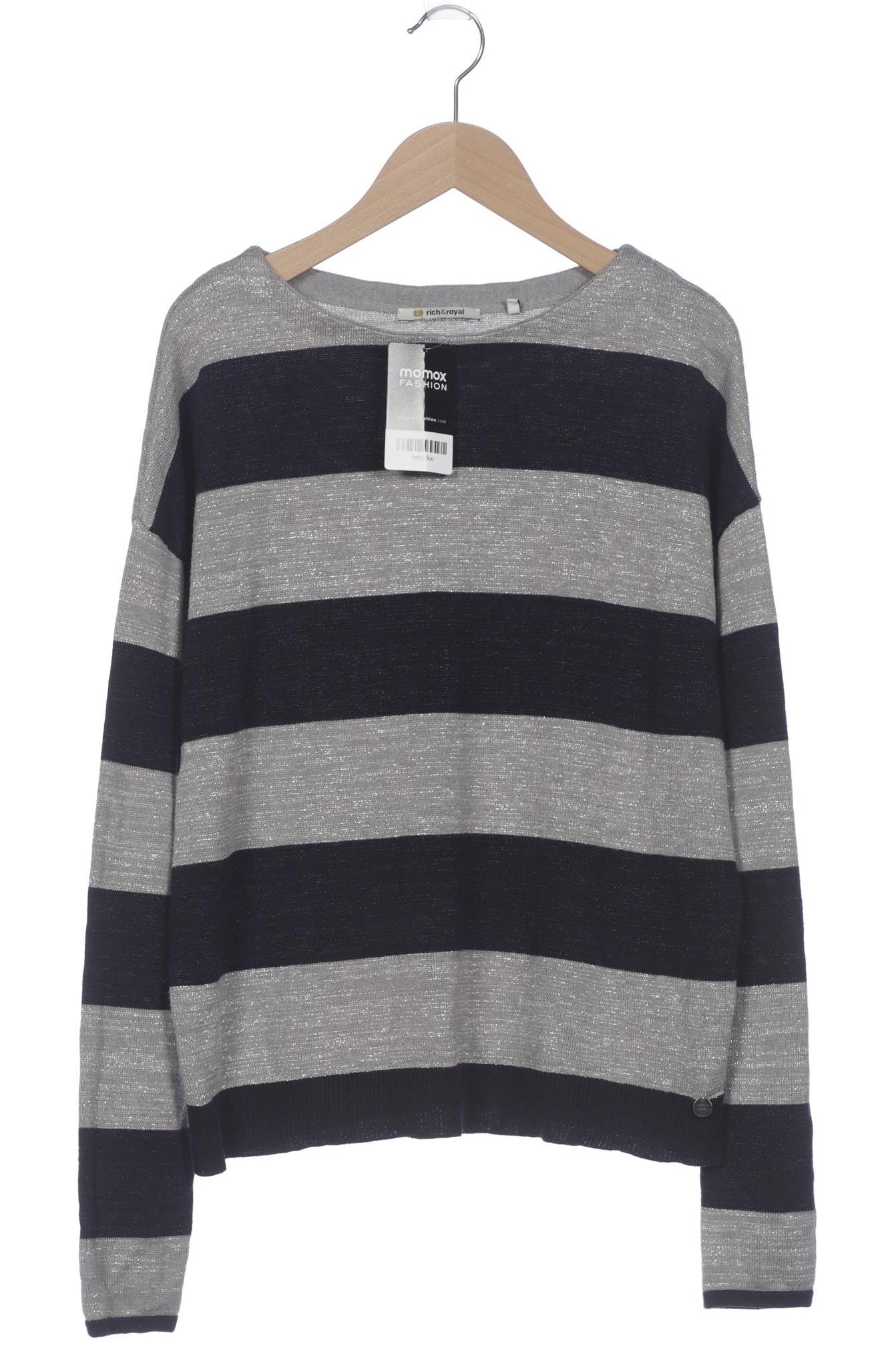 

Rich & Royal Damen Pullover, silber, Gr. 42
