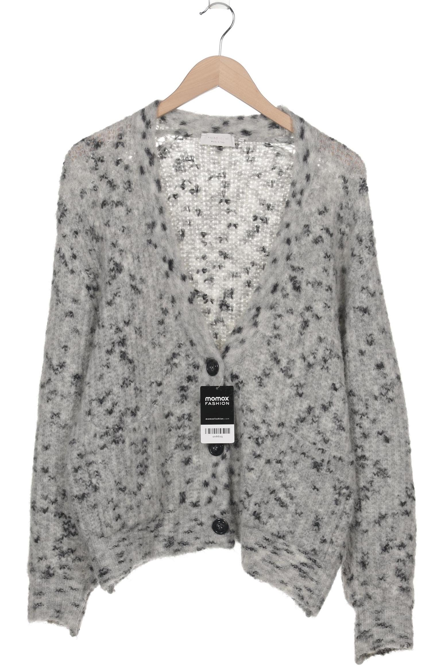 

Rich & Royal Damen Strickjacke, grau, Gr. 36