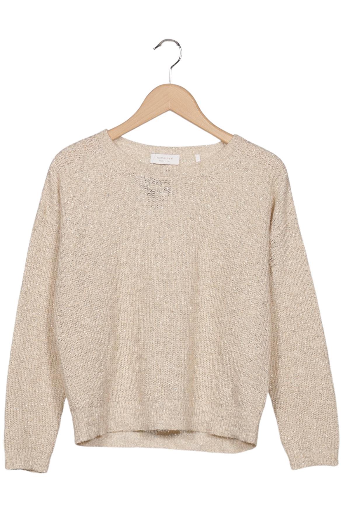 

Rich & Royal Damen Pullover, beige, Gr. 36