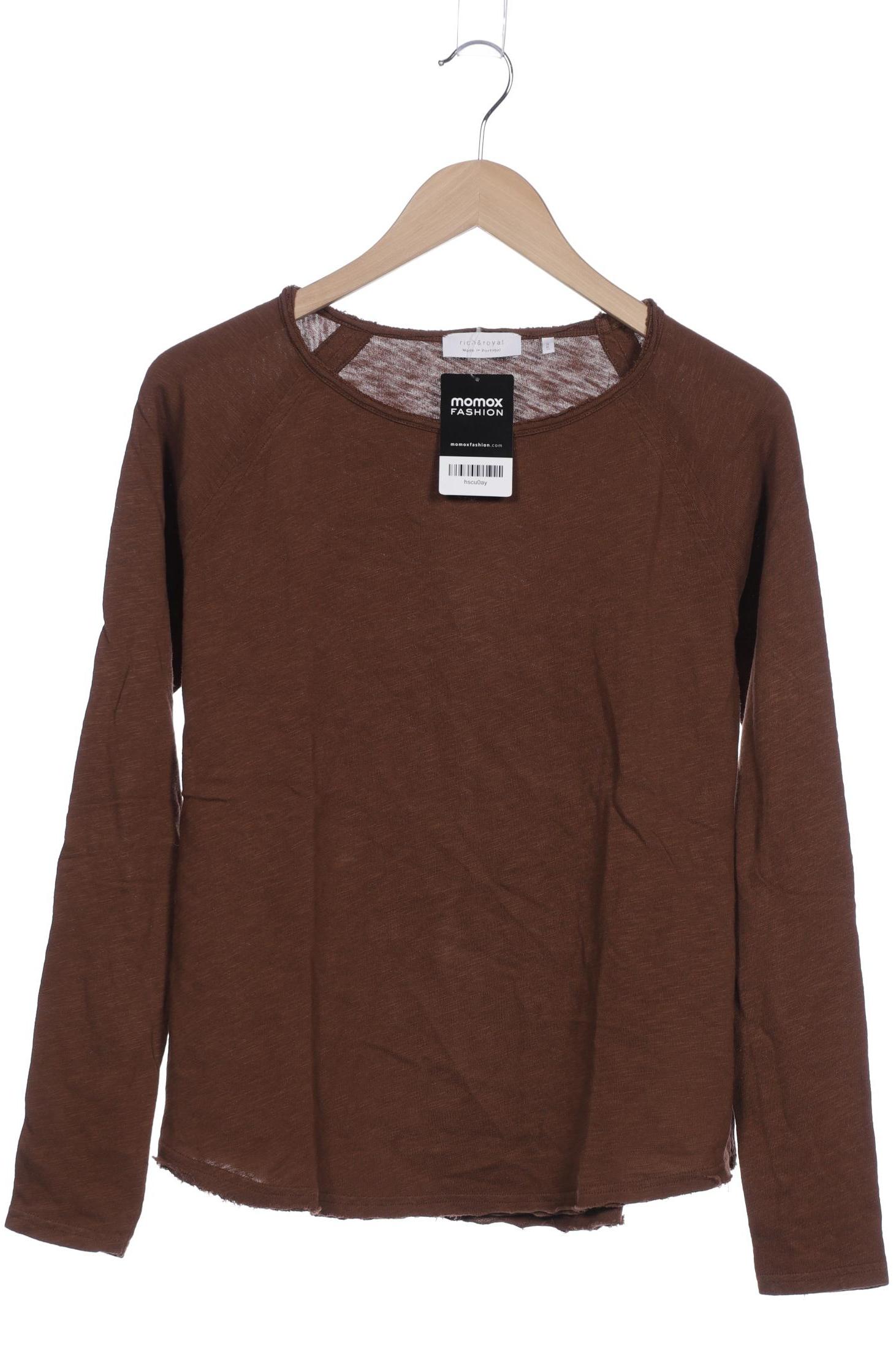

Rich & Royal Damen Langarmshirt, braun, Gr. 36