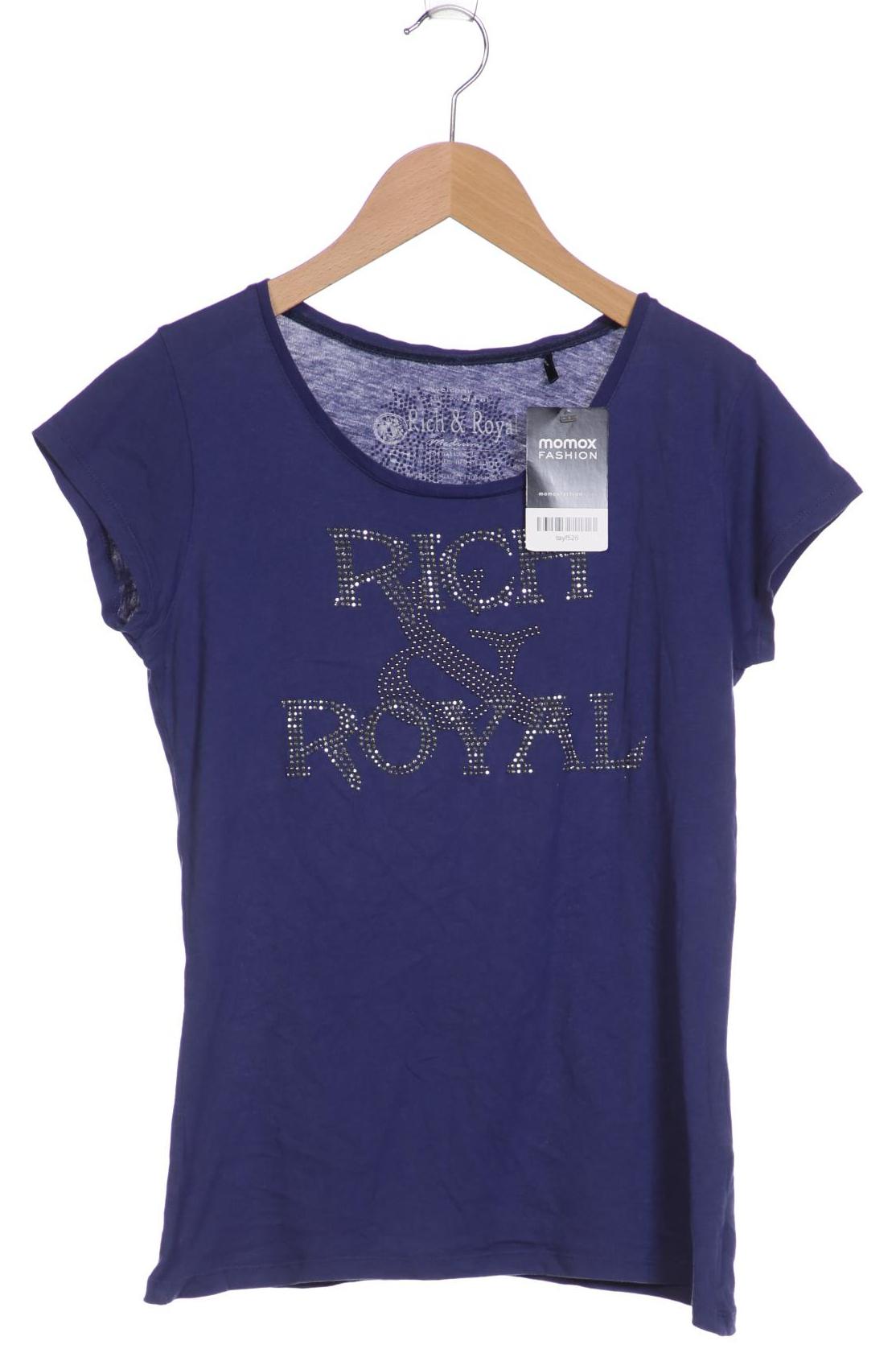 

Rich & Royal Damen T-Shirt, marineblau, Gr. 38