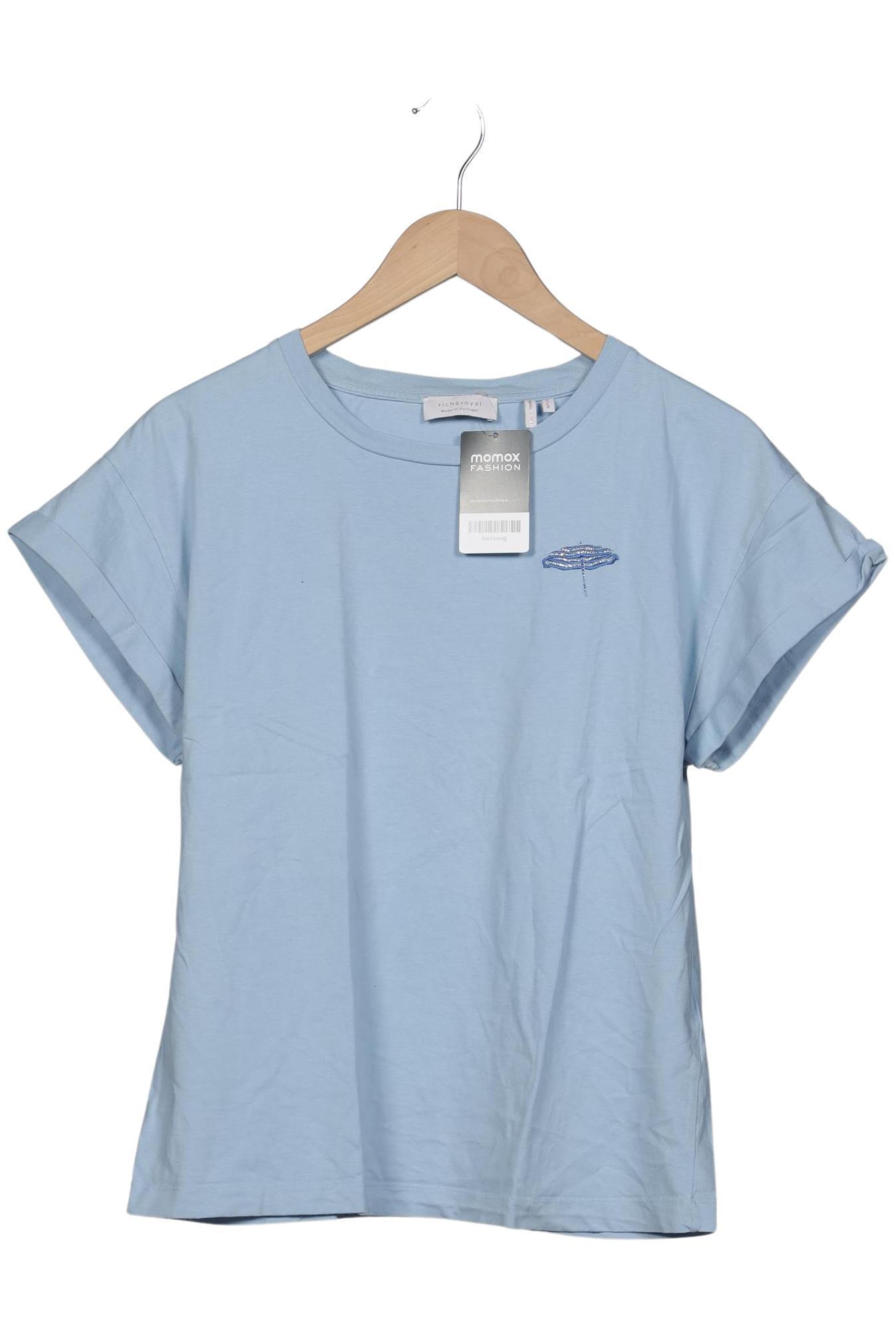 

Rich & Royal Damen T-Shirt, blau, Gr. 38