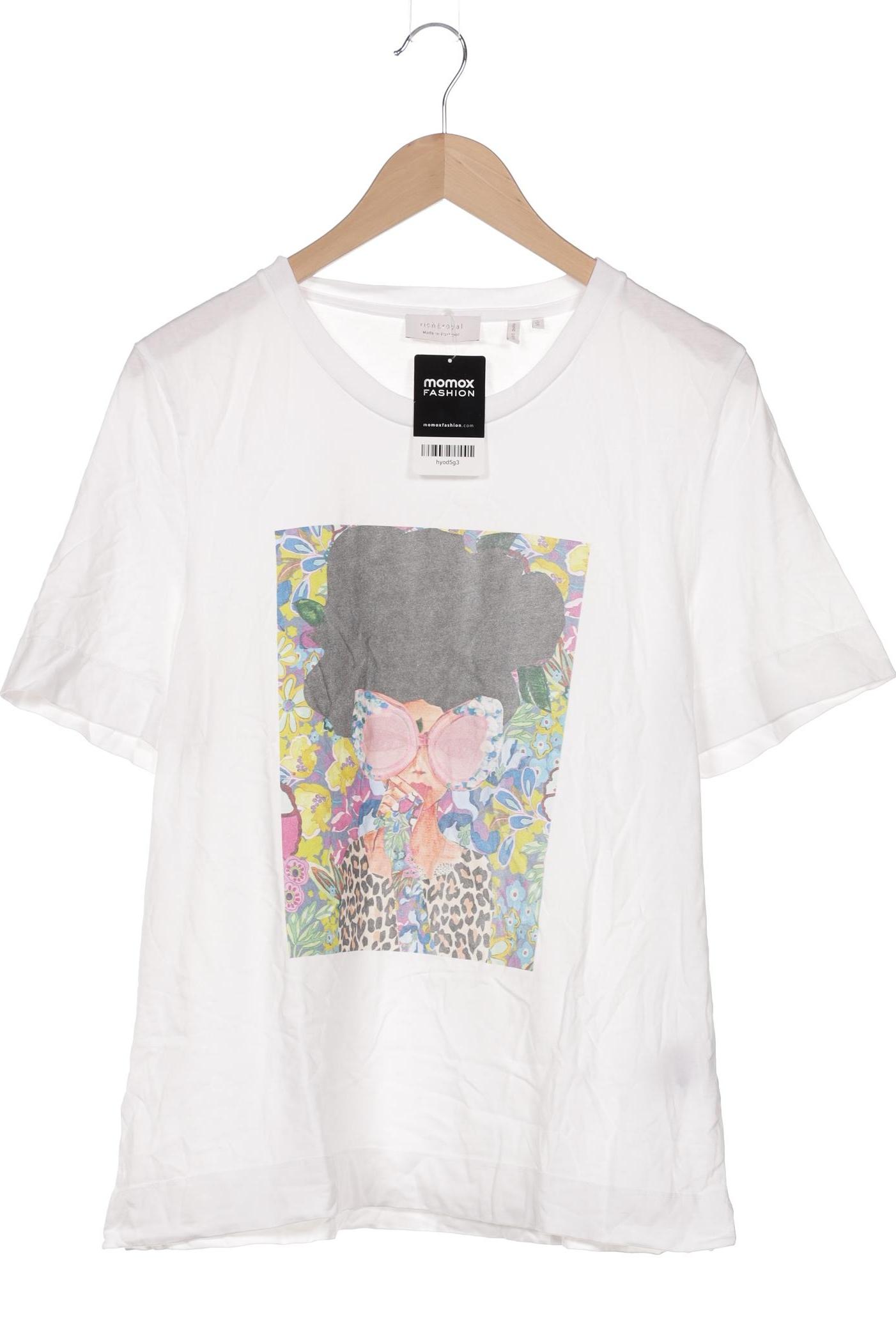 

Rich & Royal Damen T-Shirt, weiß, Gr. 42