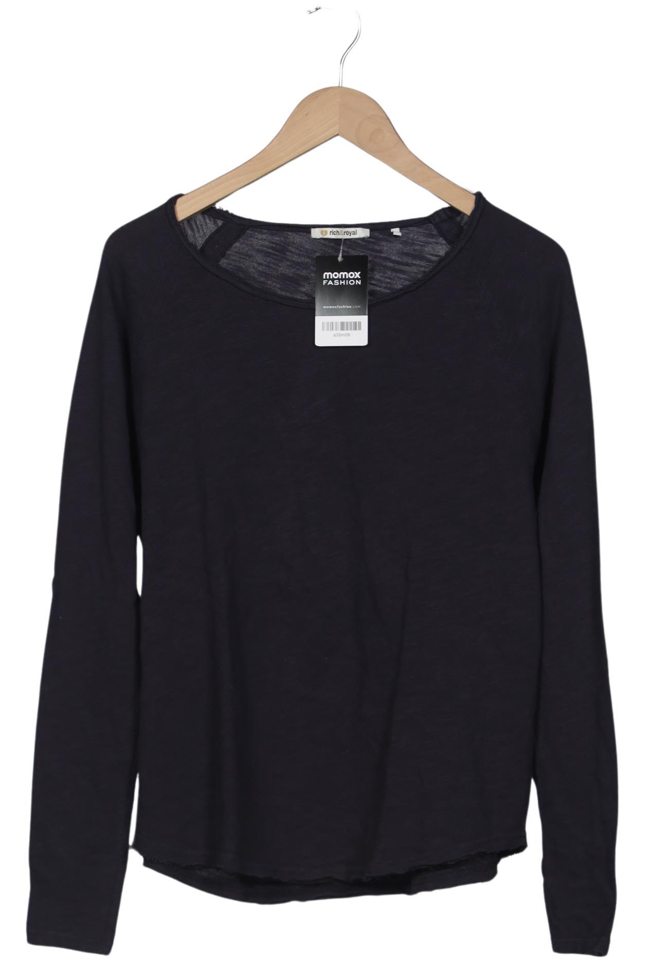 

Rich & Royal Damen Langarmshirt, marineblau, Gr. 42