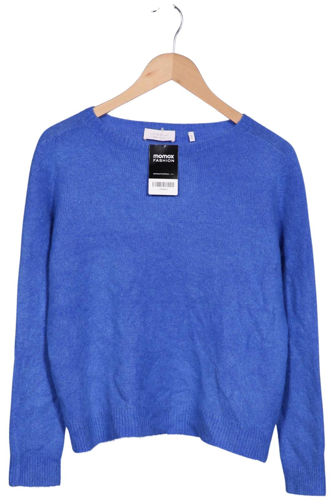 

Rich & Royal Damen Pullover, blau, Gr. 36