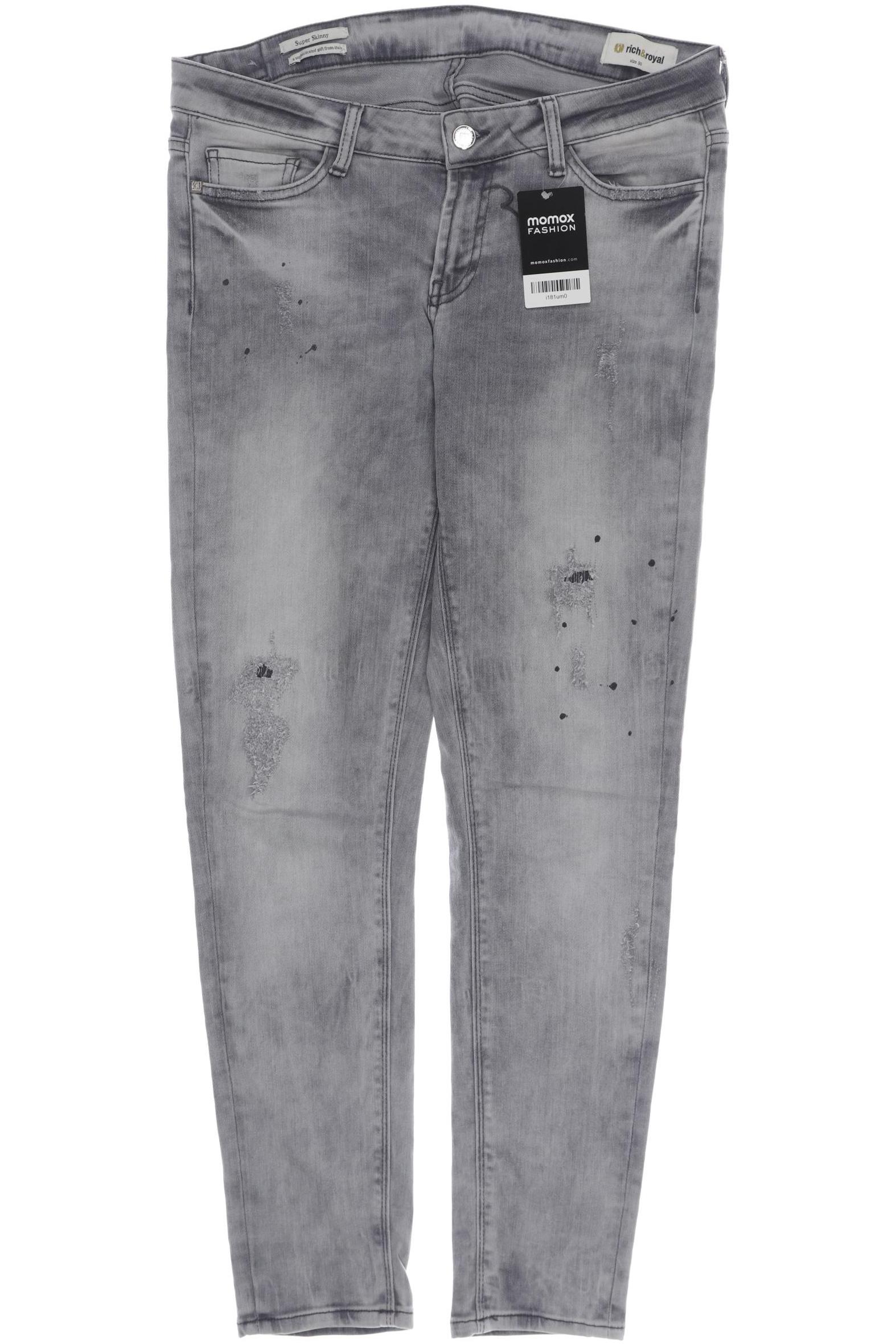 

Rich&Royal Damen Jeans, grau