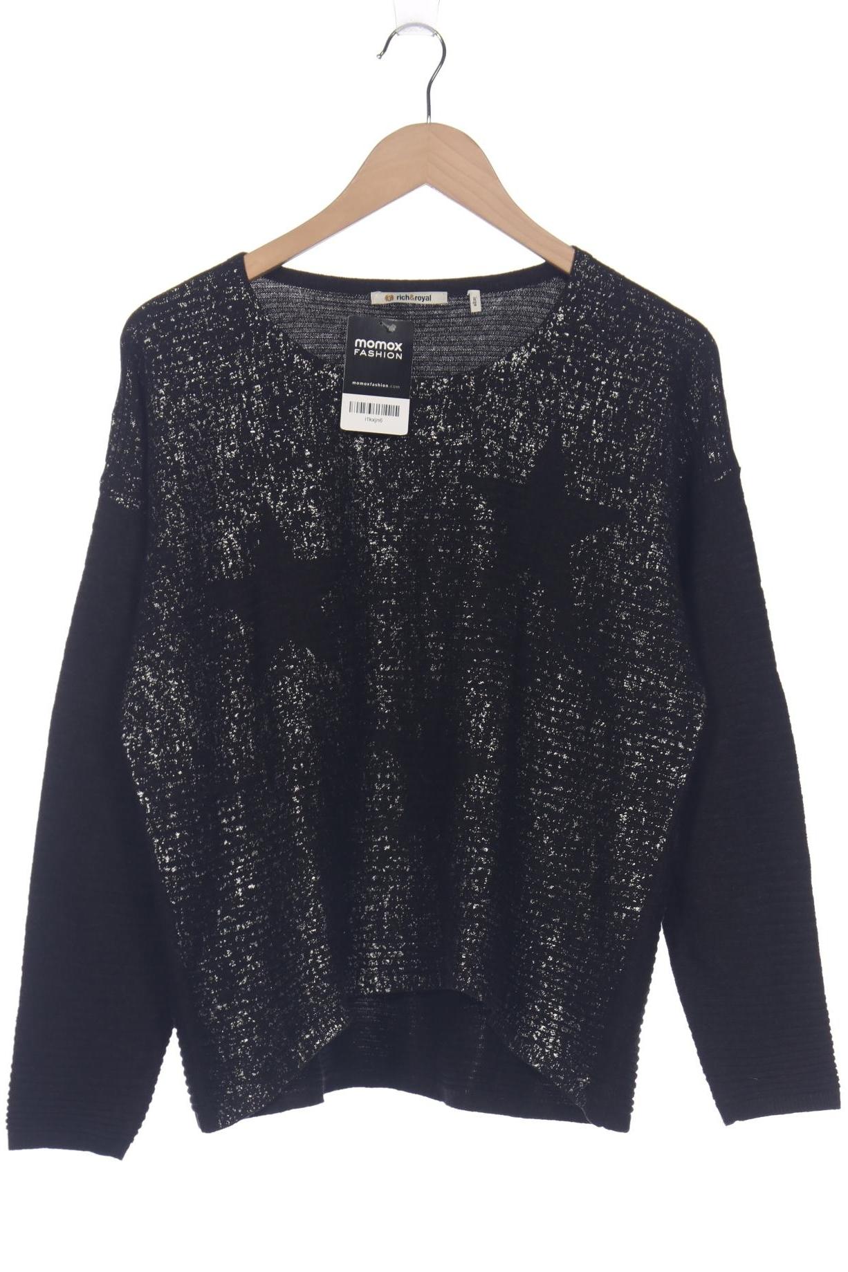 

Rich & Royal Damen Pullover, schwarz, Gr. 42