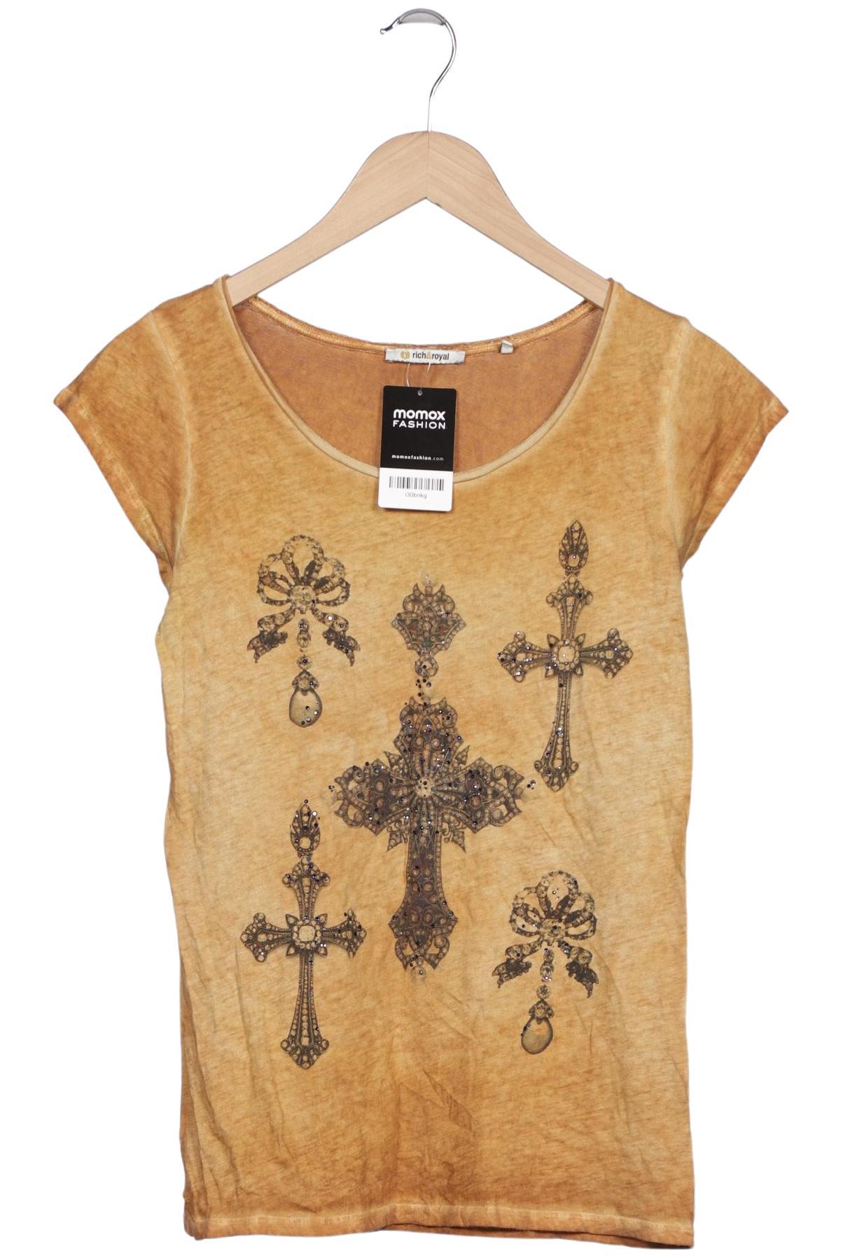 

Rich & Royal Damen T-Shirt, braun, Gr. 36
