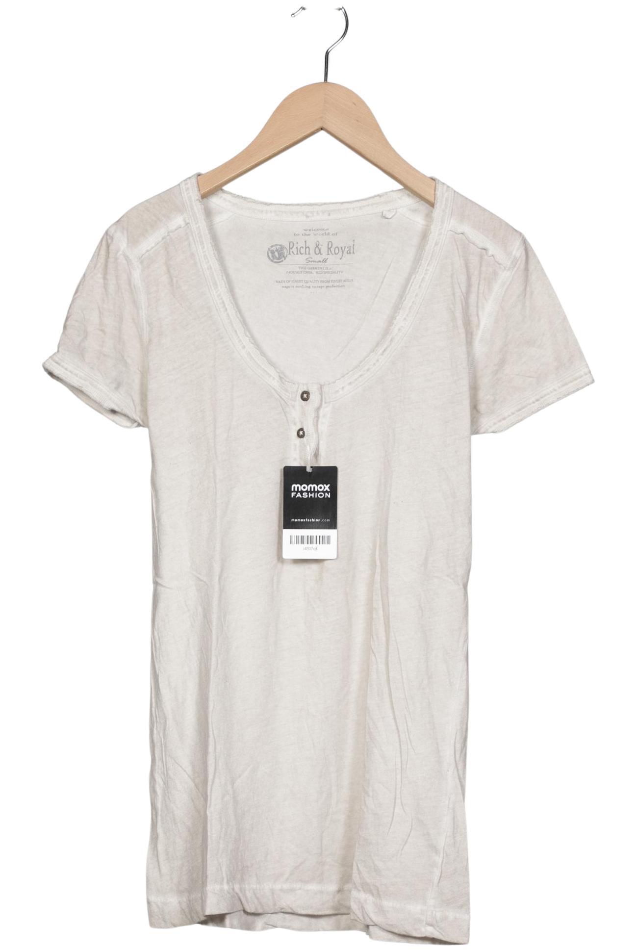 

Rich & Royal Damen T-Shirt, cremeweiß, Gr. 36