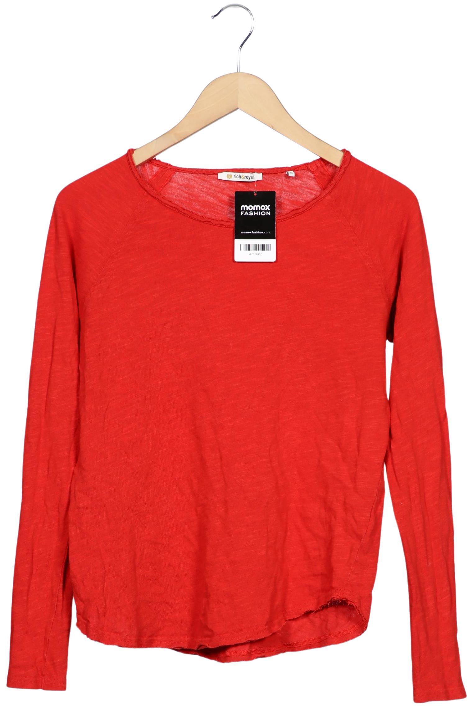 

Rich & Royal Damen Langarmshirt, rot, Gr. 36