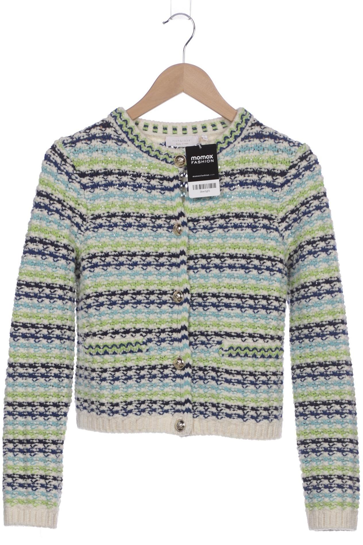 

Rich & Royal Damen Strickjacke, blau, Gr. 34