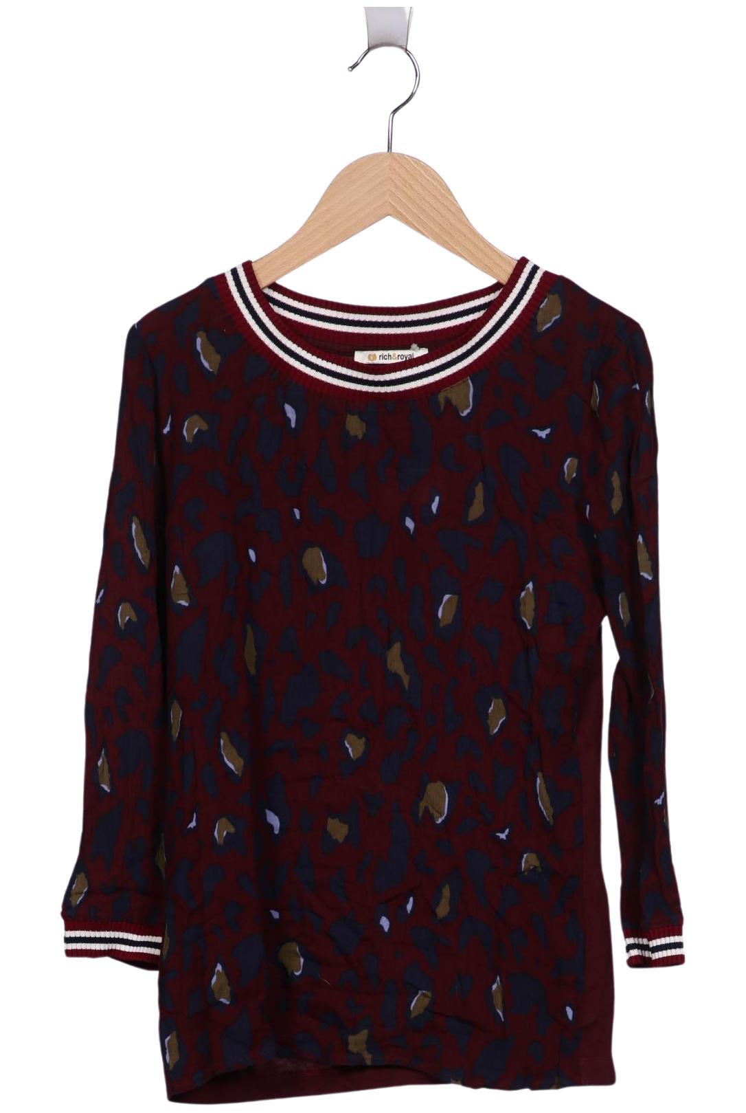 

Rich & Royal Damen Langarmshirt, bordeaux, Gr. 36