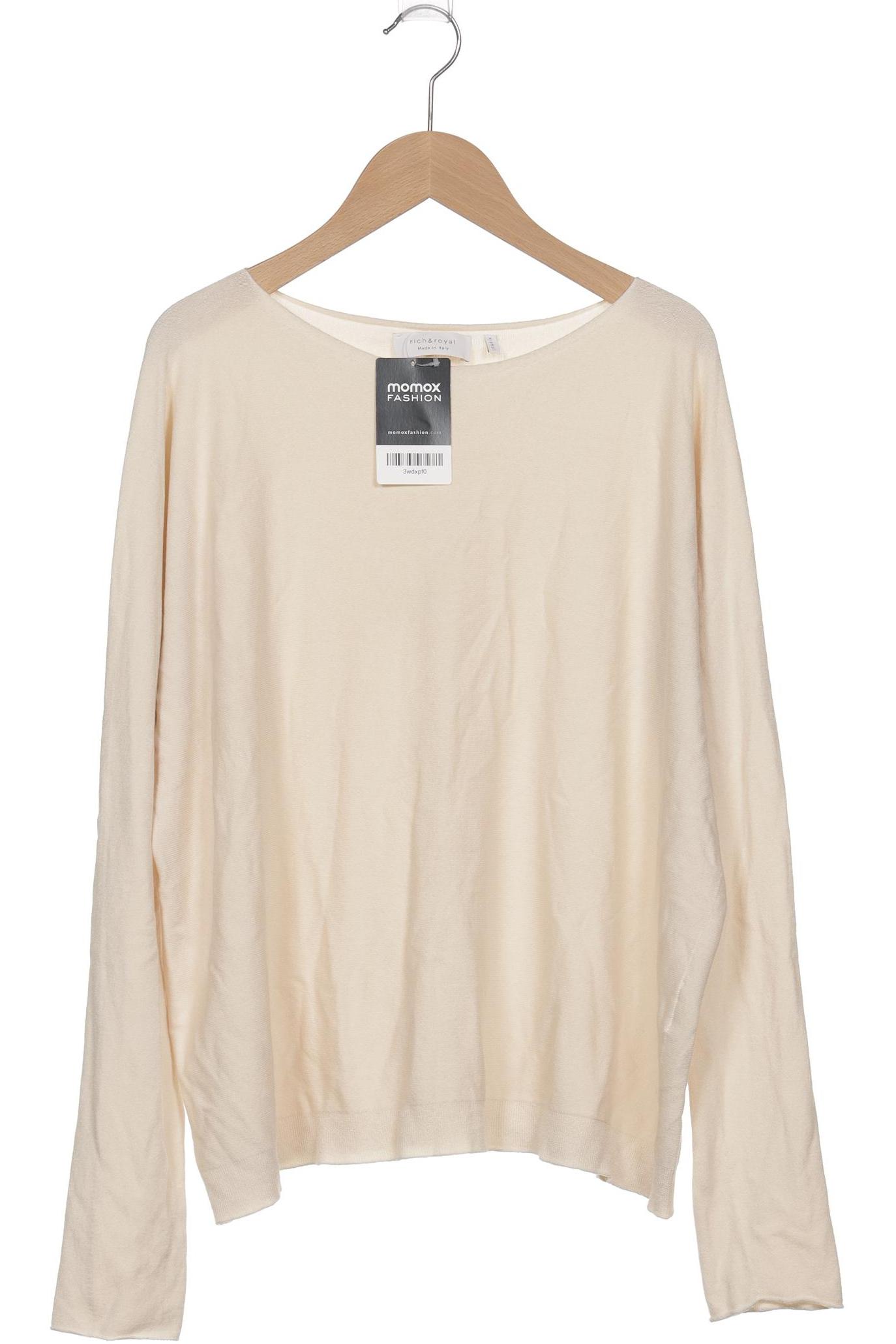 

Rich & Royal Damen Pullover, cremeweiß, Gr. 34