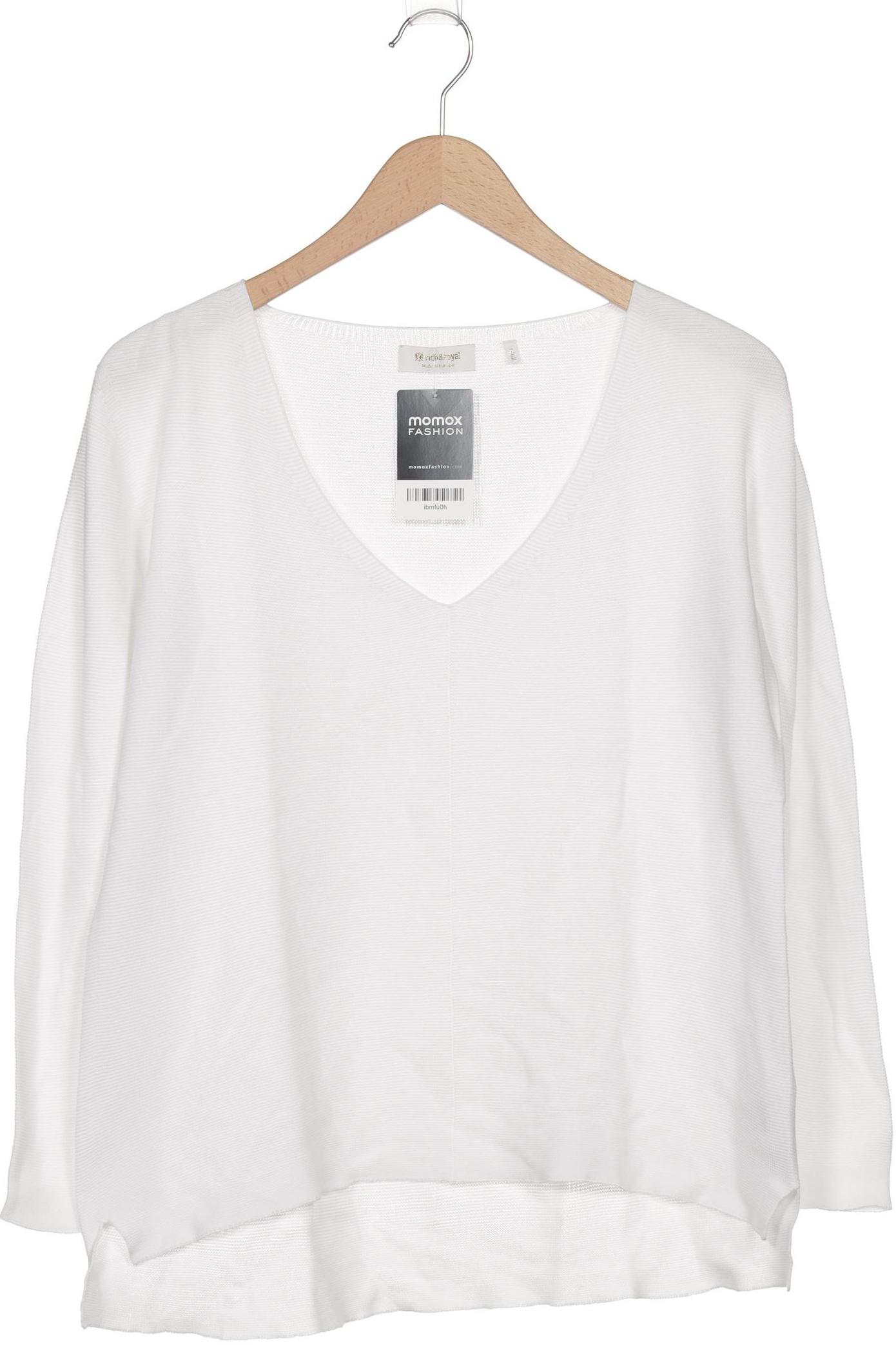 

Rich & Royal Damen Pullover, weiß, Gr. 36