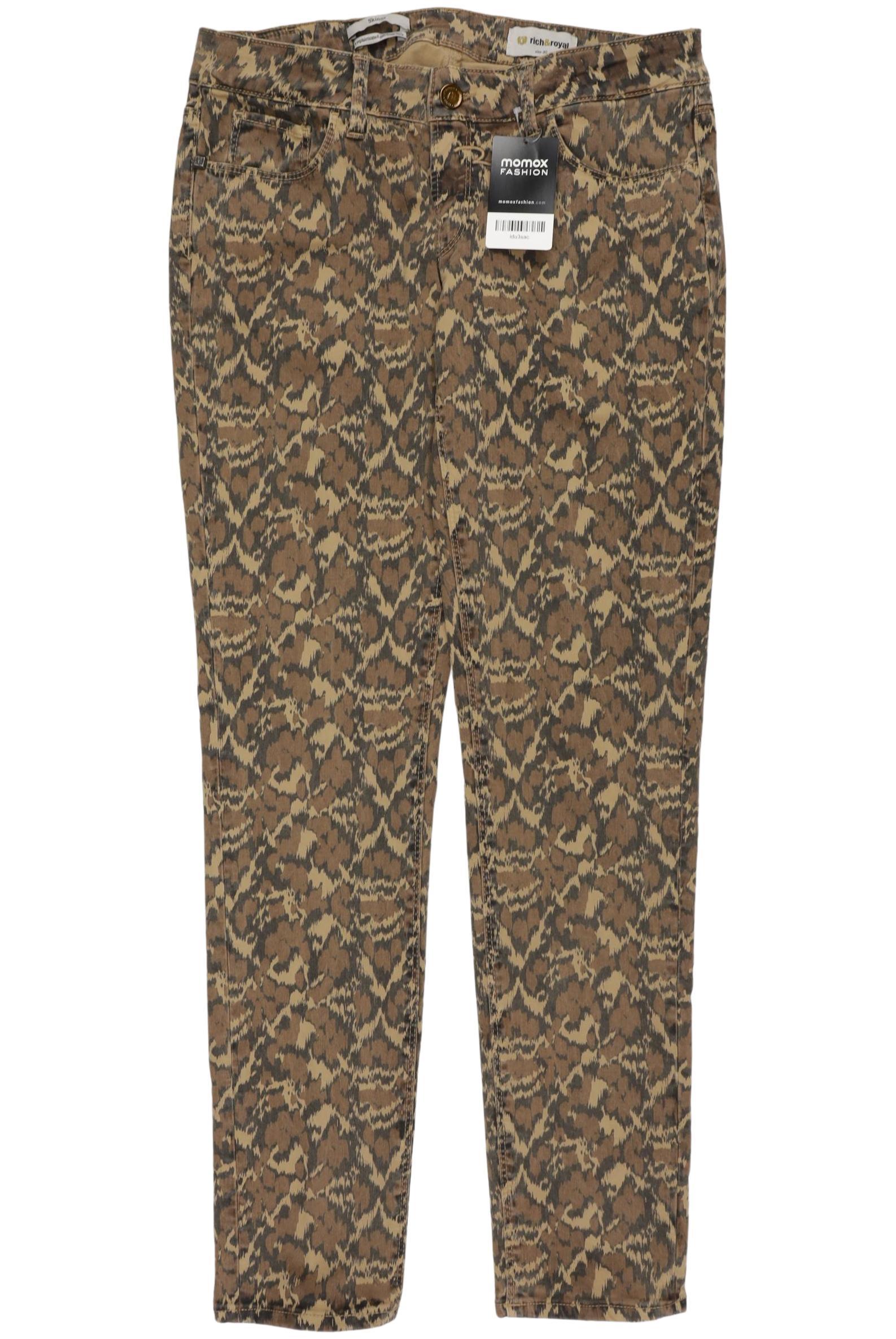 

Rich & Royal Damen Jeans, braun, Gr. 30