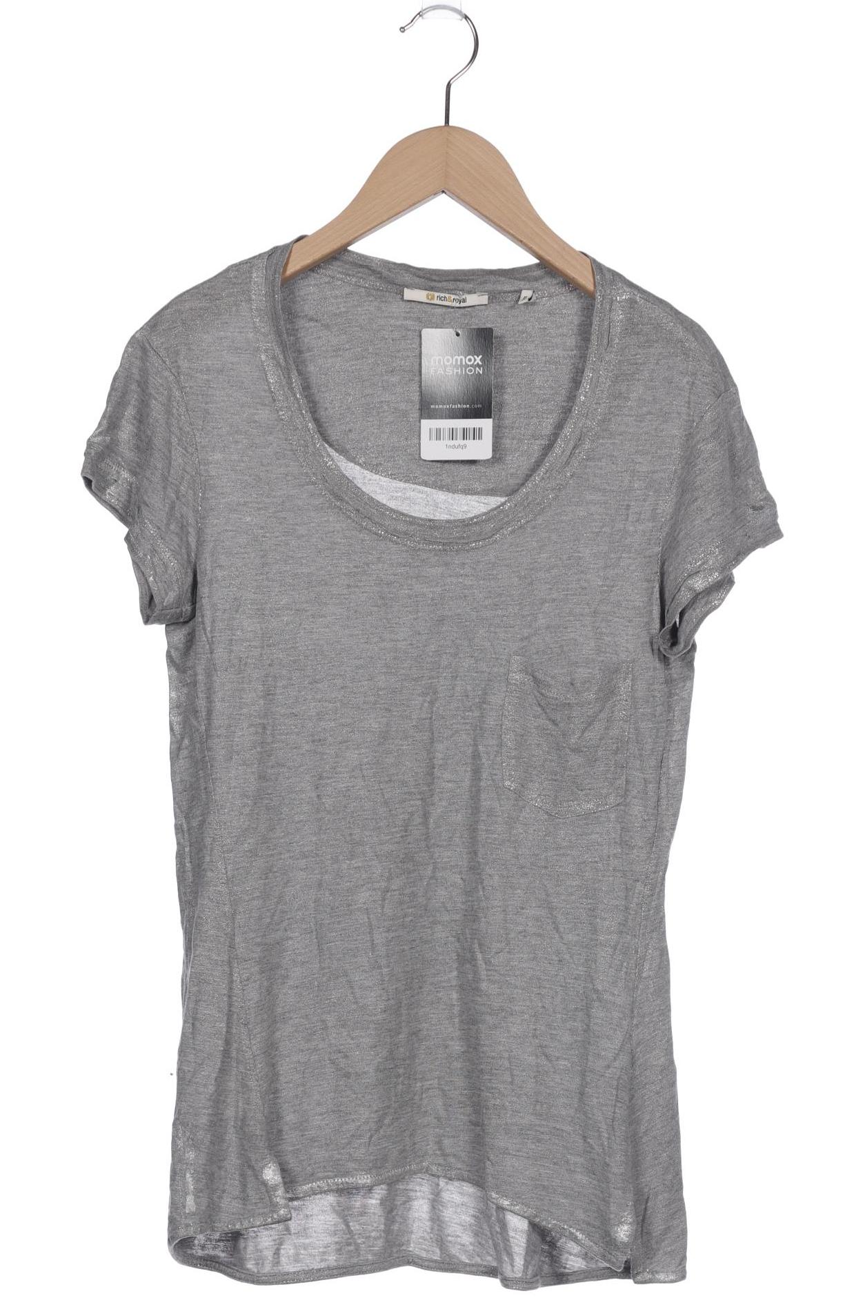 

Rich & Royal Damen T-Shirt, grau, Gr. 36